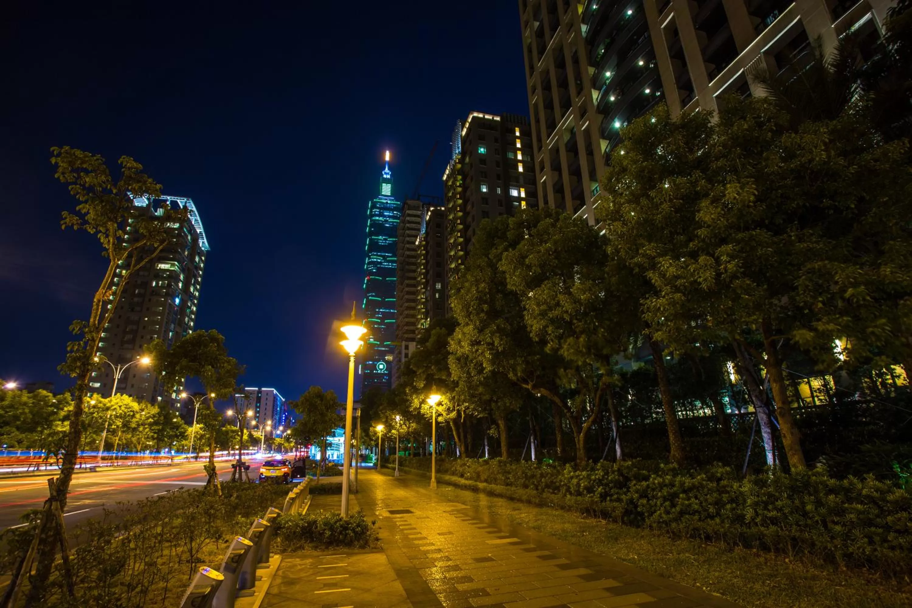 Street view in Place‧X Hotel