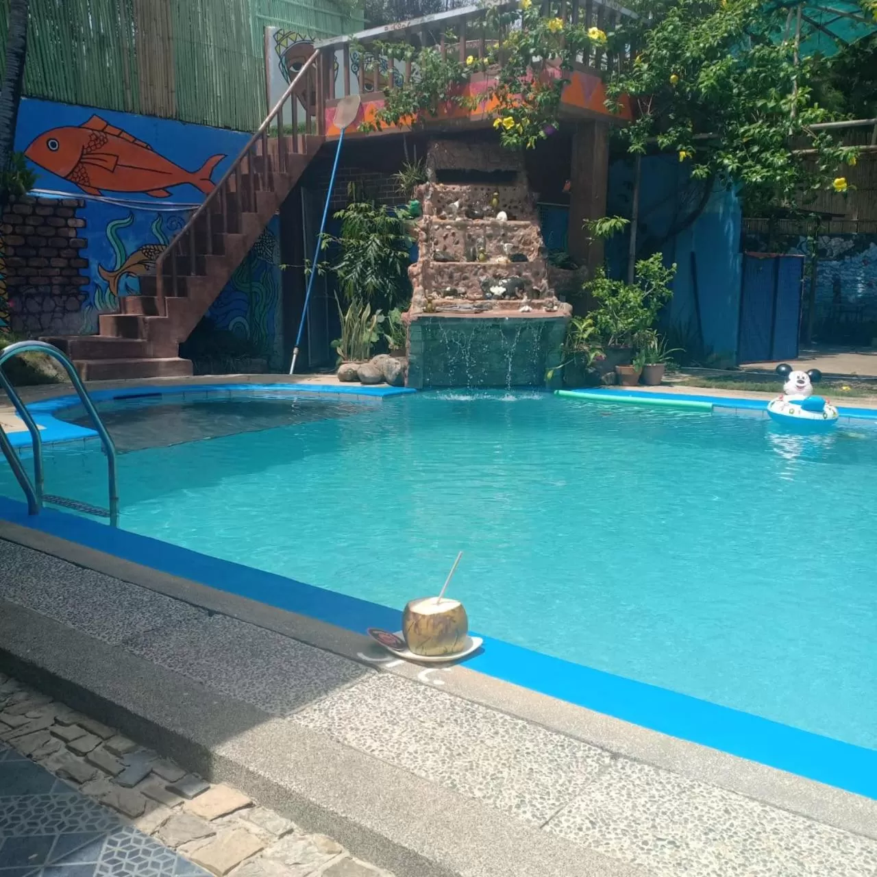 Swimming pool in Lala Panzi Bed and Breakfast
