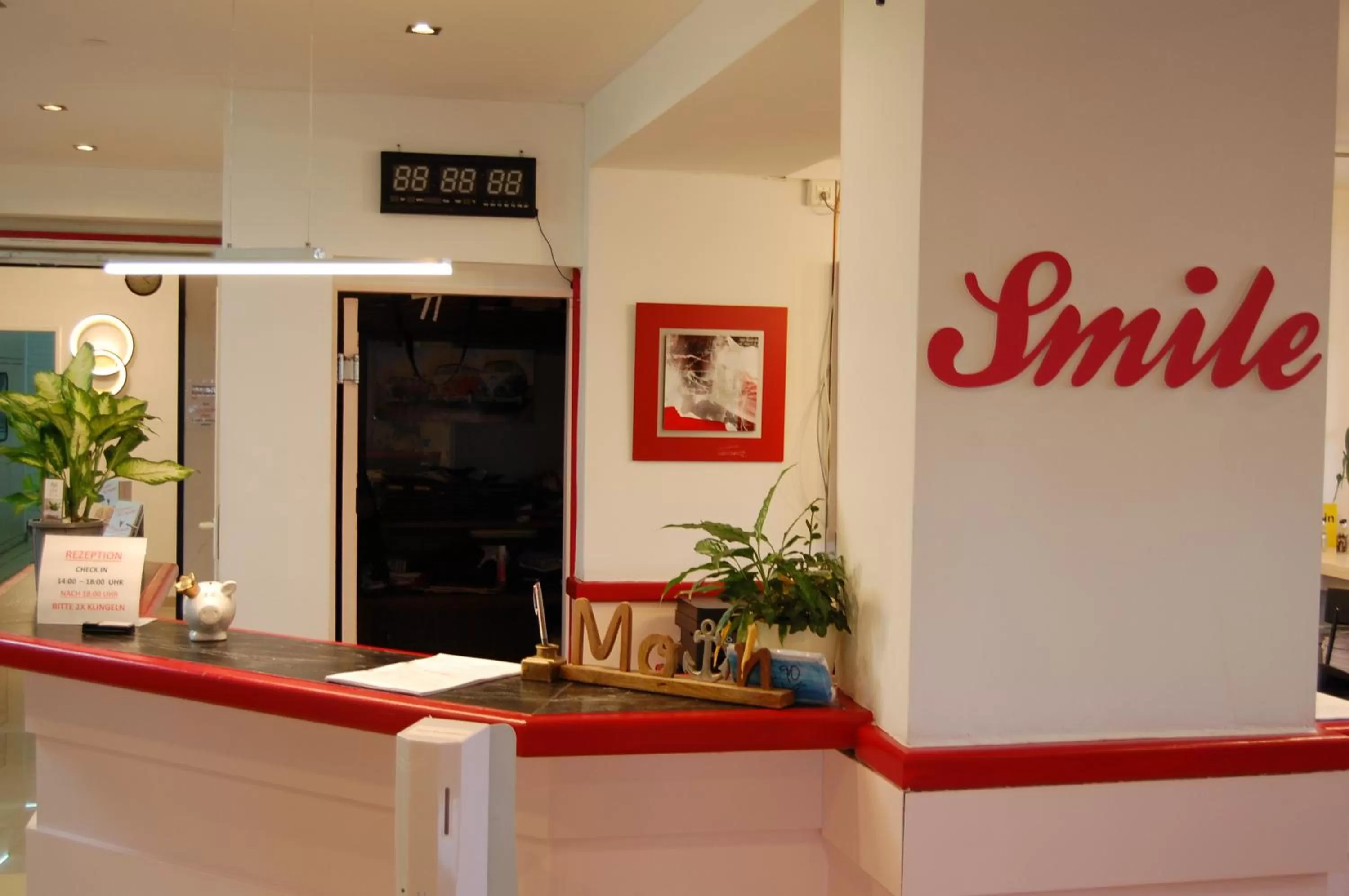 Lobby or reception in Hotel Friesengeist