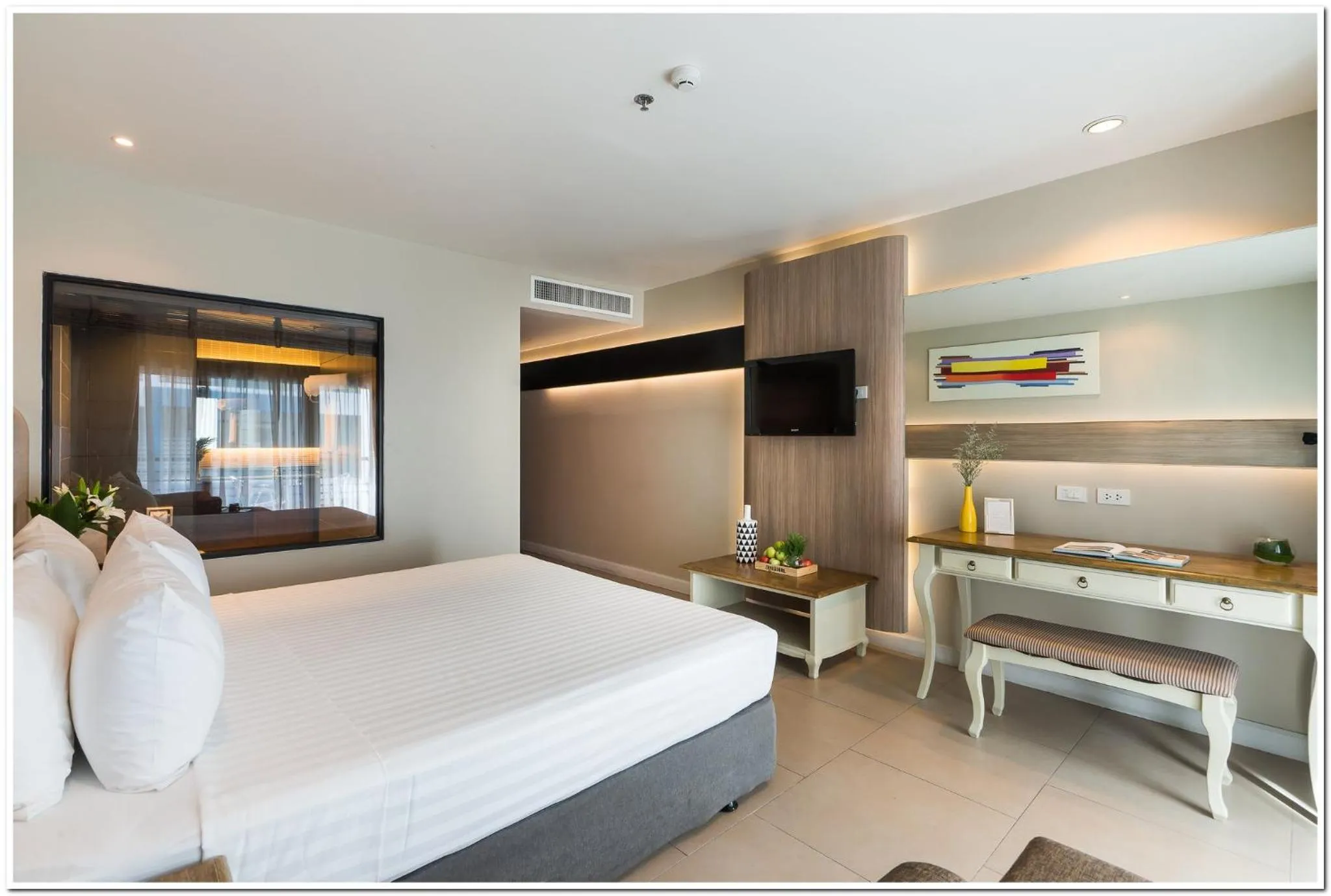 Bedroom, Bed in Sea Me Spring Too Hotel