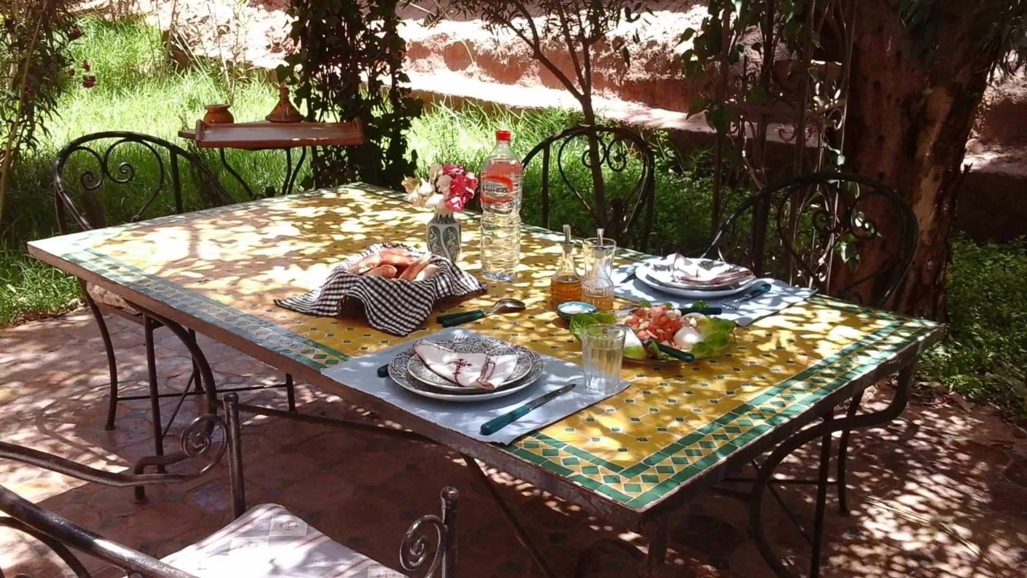 Patio in Dar Nakhla - Zagora guest house