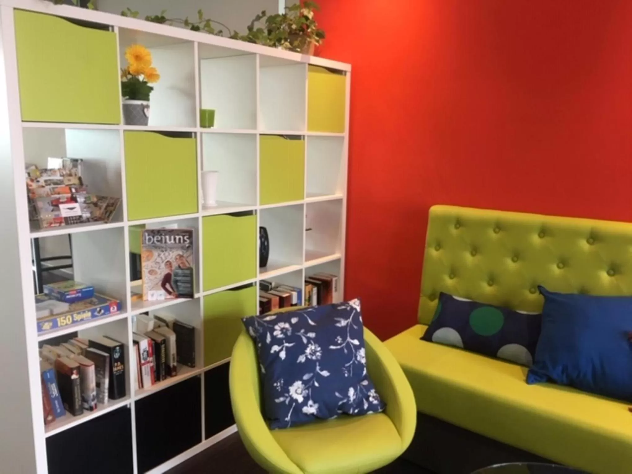 Lobby or reception in SleepySleepy Hotel Dillingen