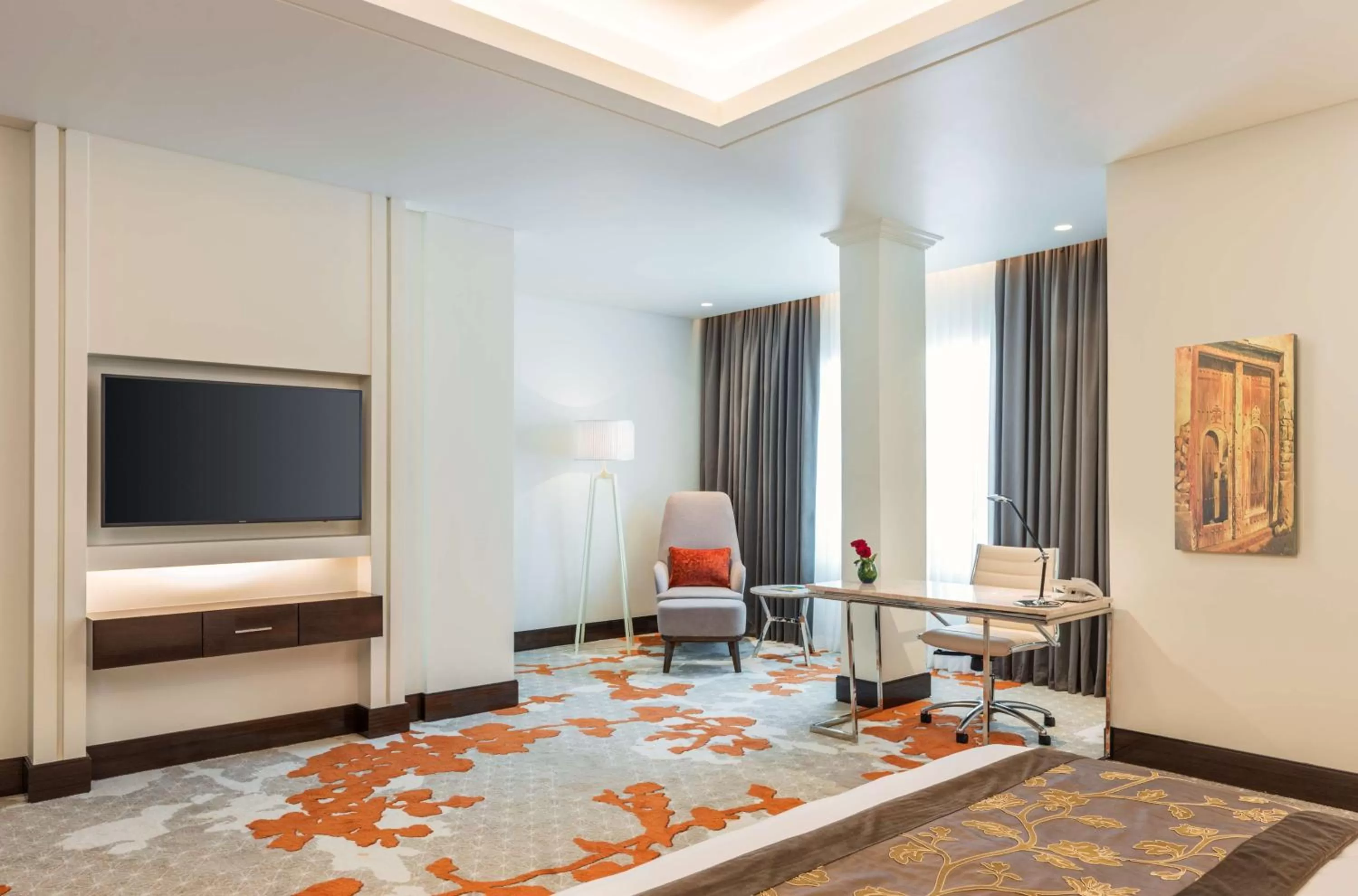 Photo of the whole room, Bed in Radisson Blu Hotel, Ajman