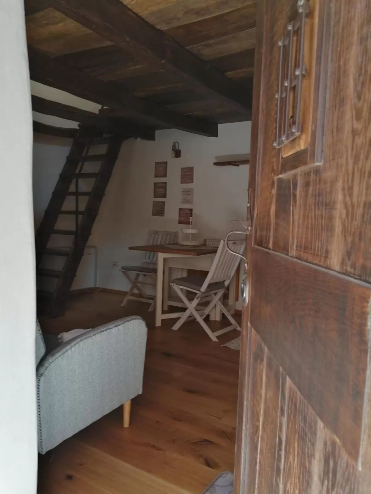 Living room in B&B e Home Restaurant S'ispera Monolocale uso esclusivo