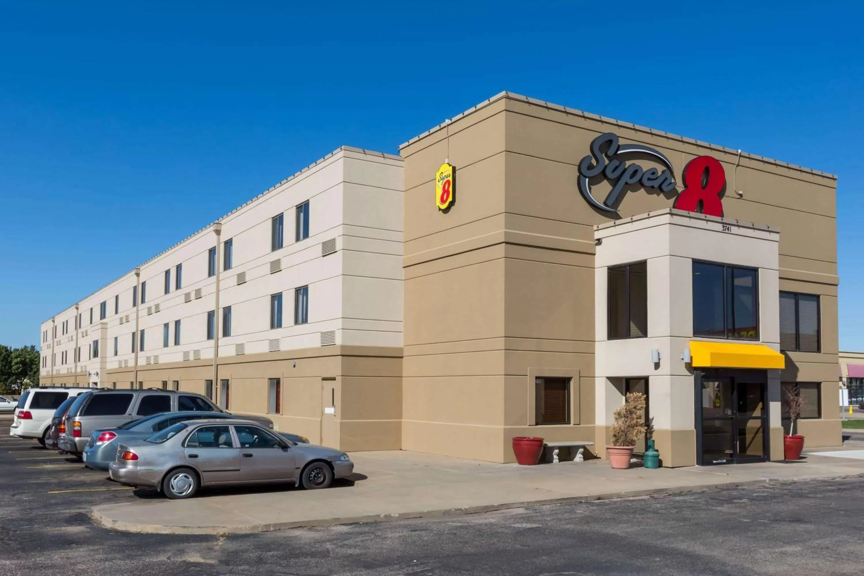 Property building in Super 8 by Wyndham Wichita North
