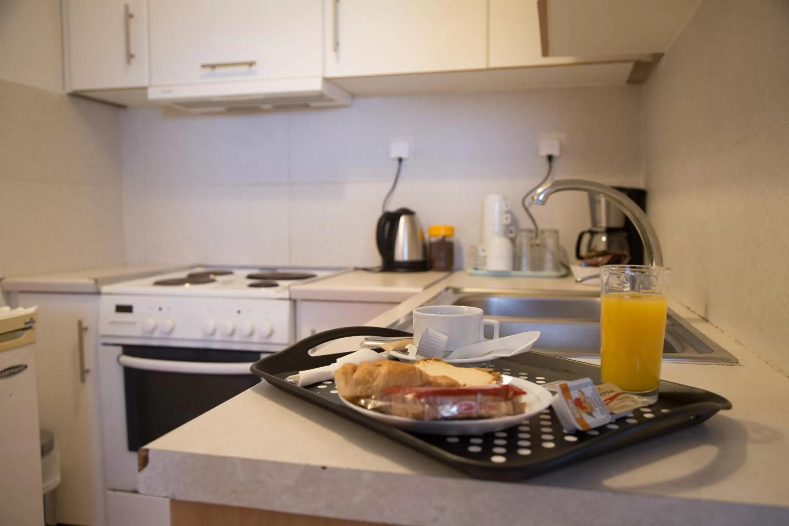 Kitchen or kitchenette in Apartments Tina FREE transfer from-to the airport