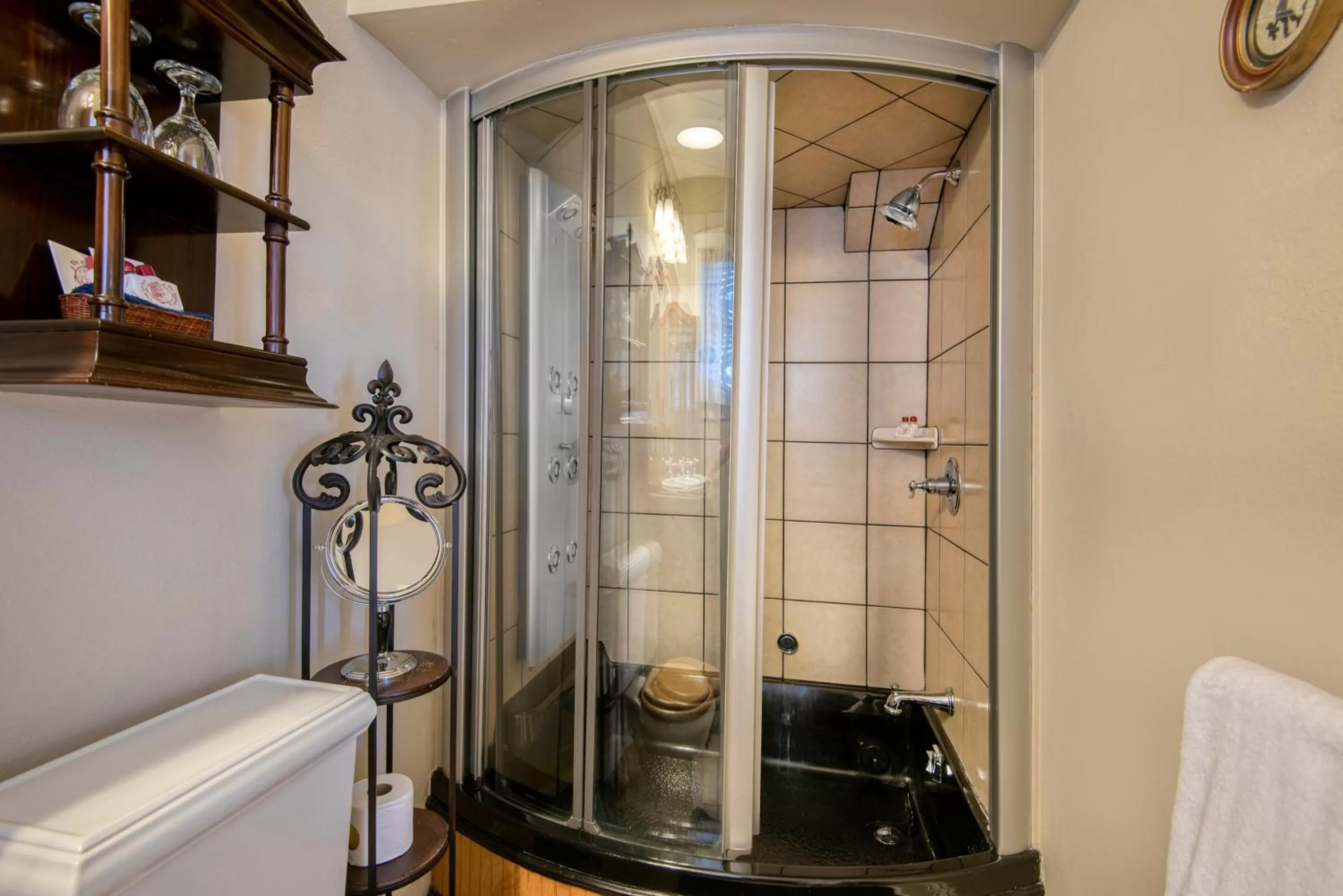 Shower in The Empress of Little Rock