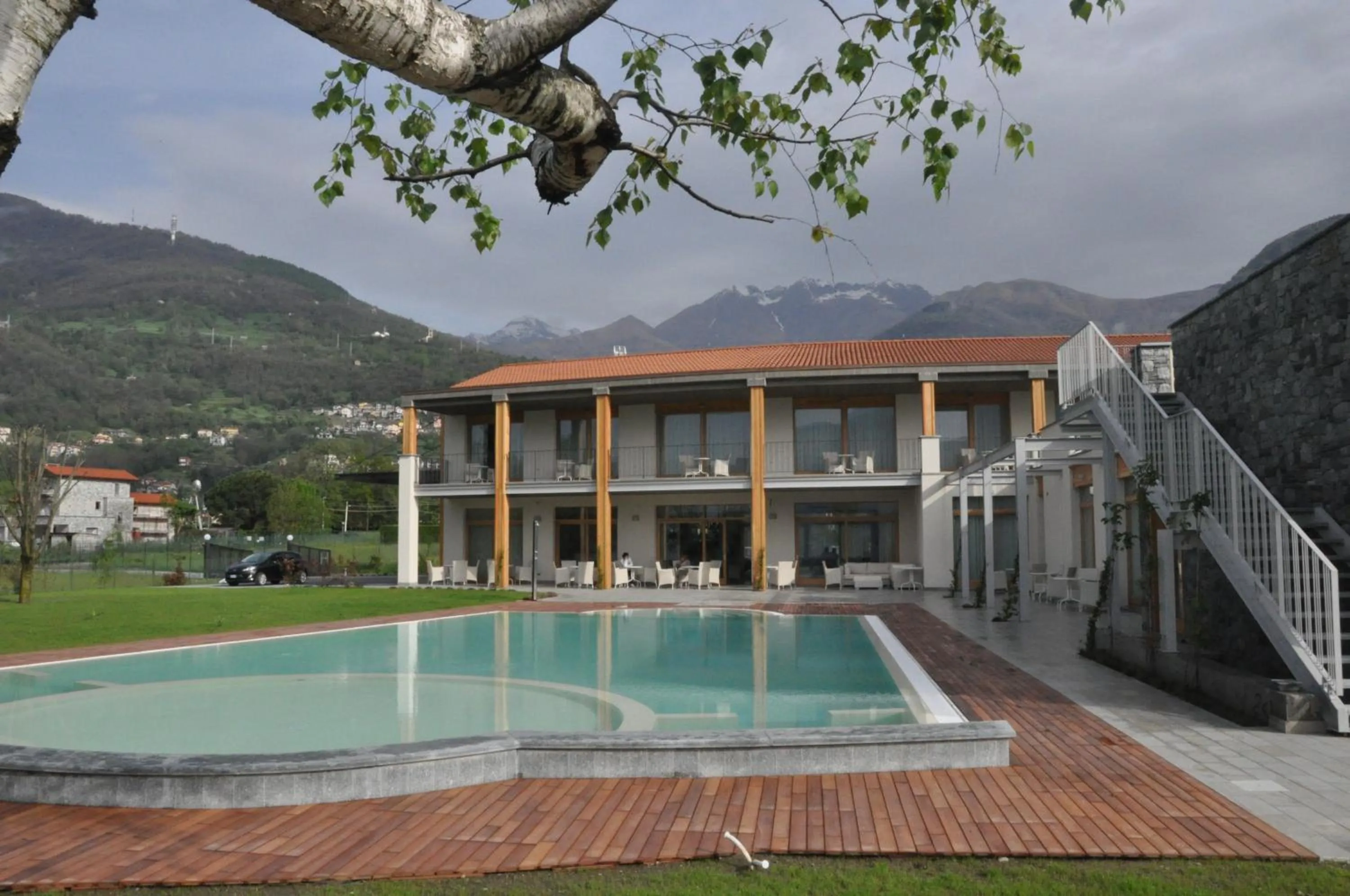 Facade/entrance in Tullio Hotel