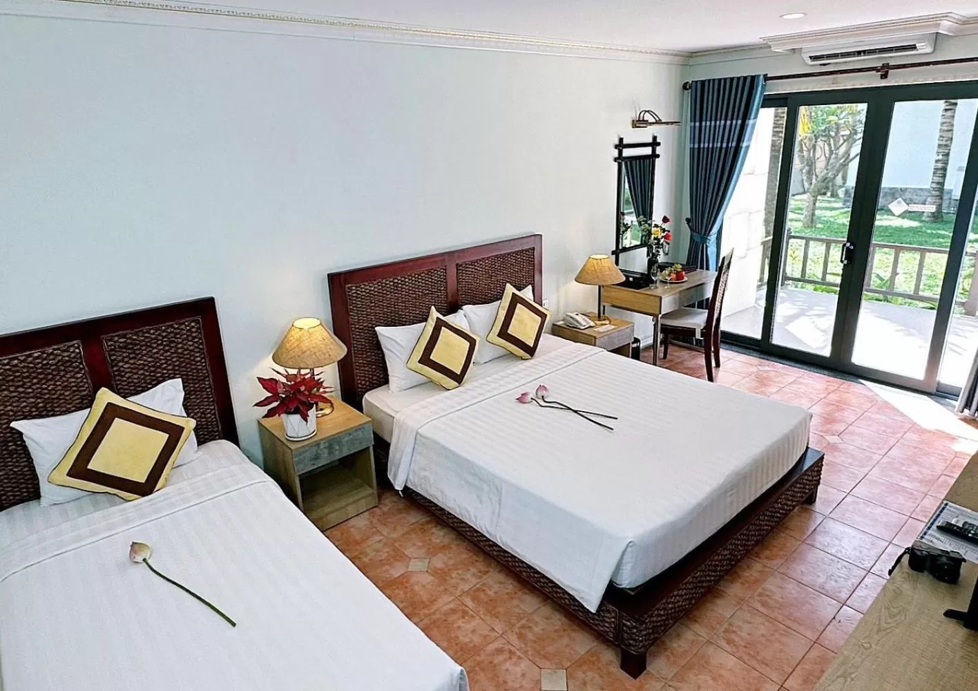 Bedroom, Bed in Lotus Vung Tau Resort & Spa