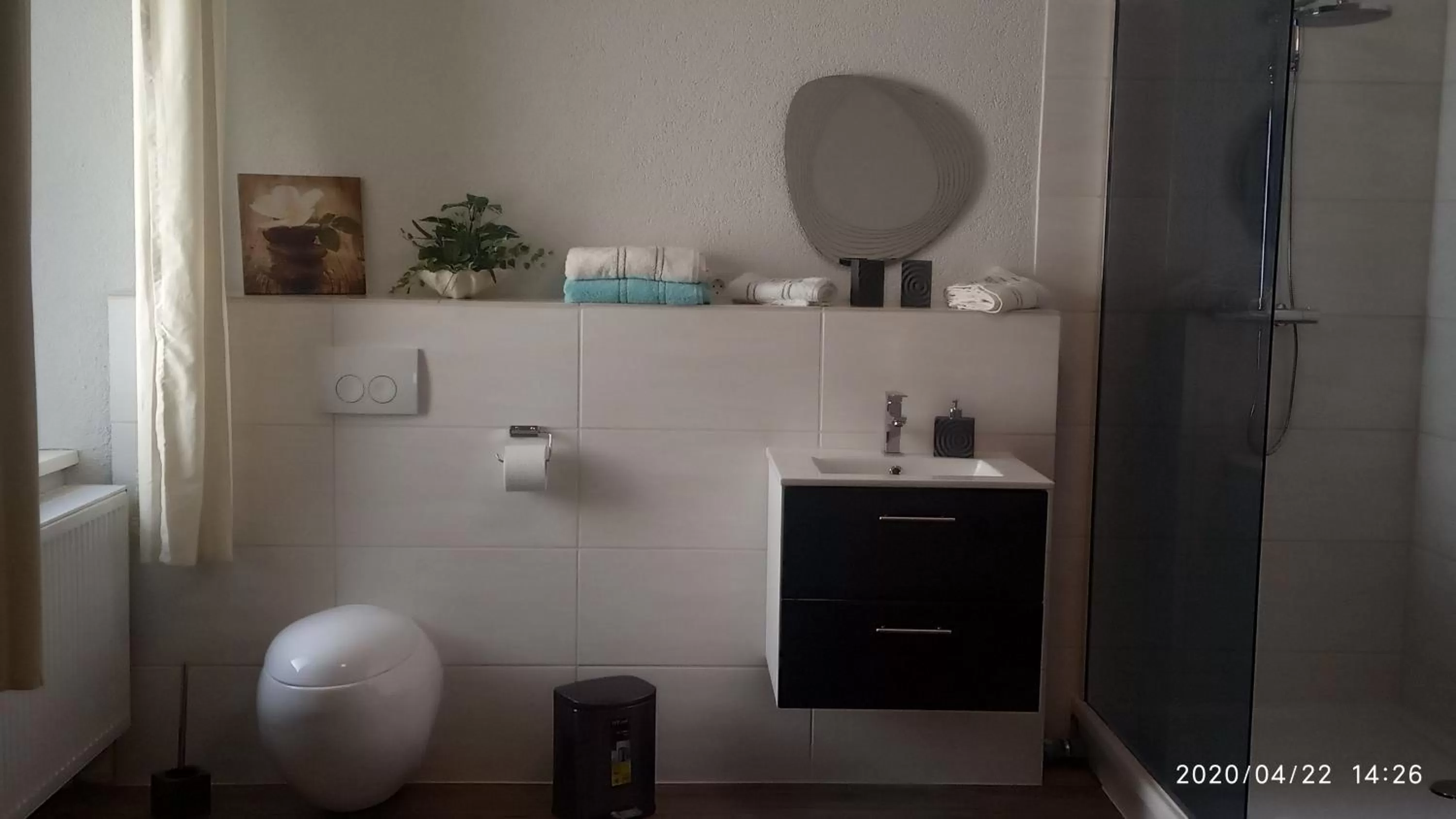 Bathroom in Gästehaus - Café Frank