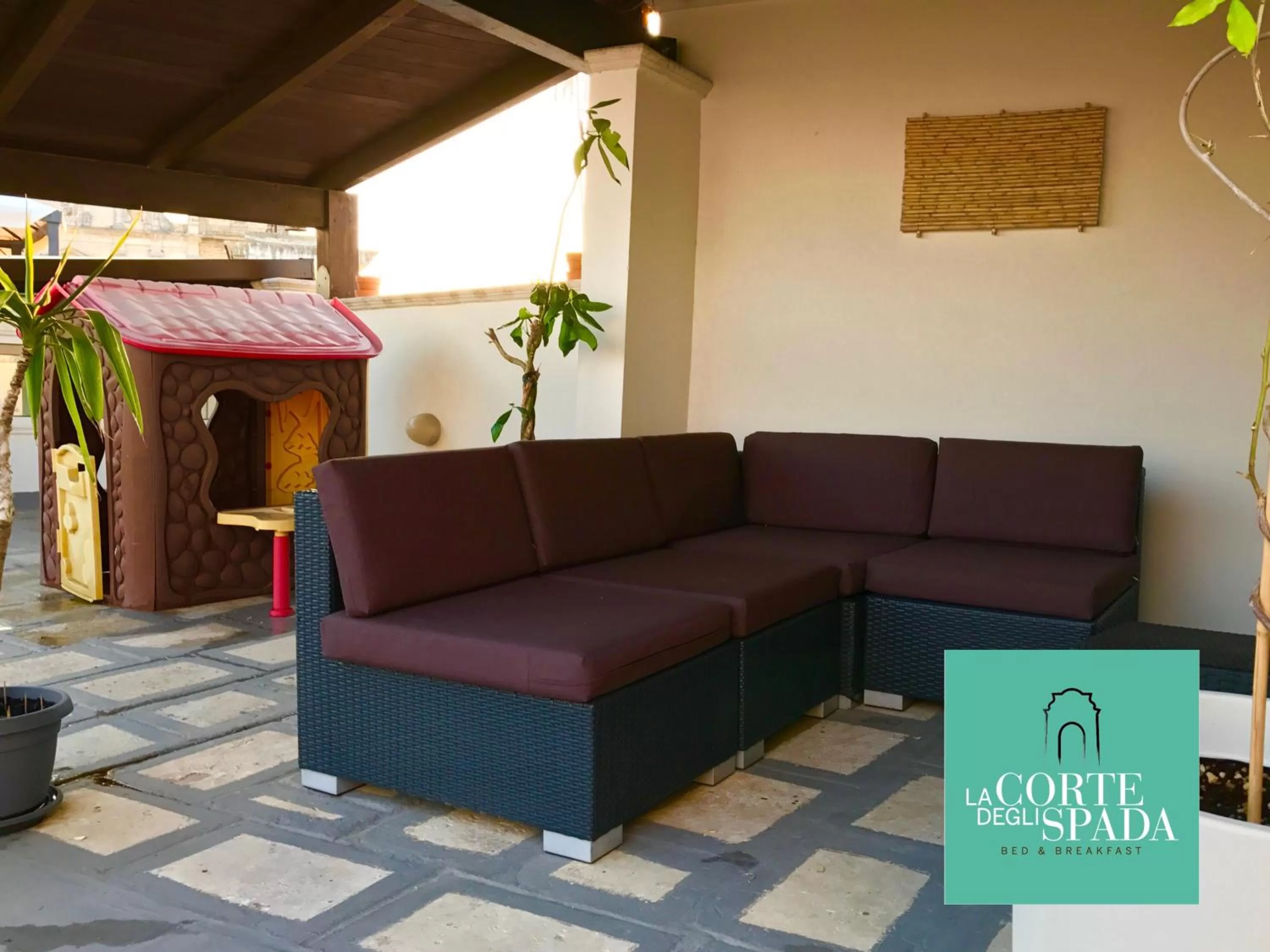 Garden view in La Corte degli Spada - Borgo Antico del Salento