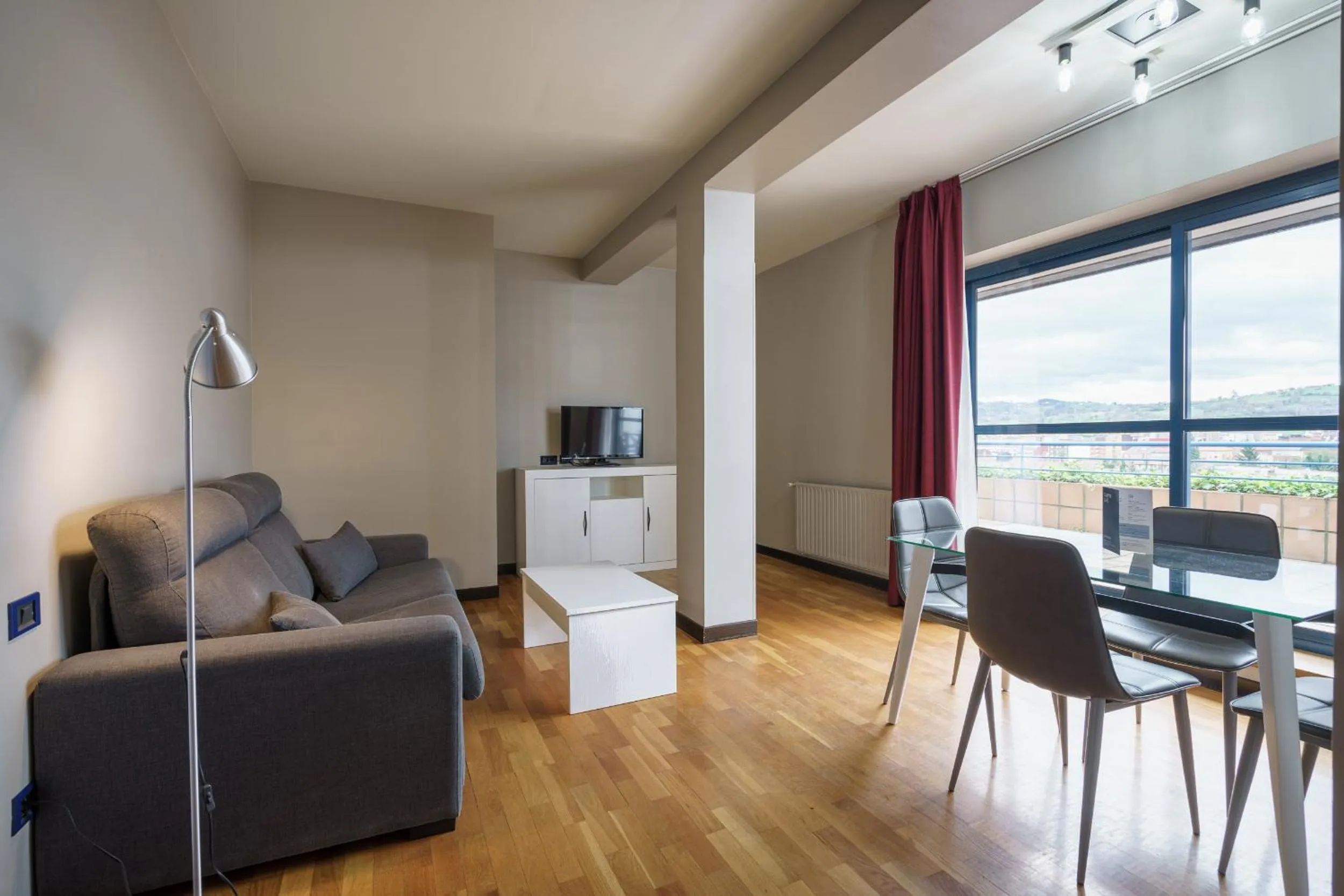 Living room in Aparthotel Campus