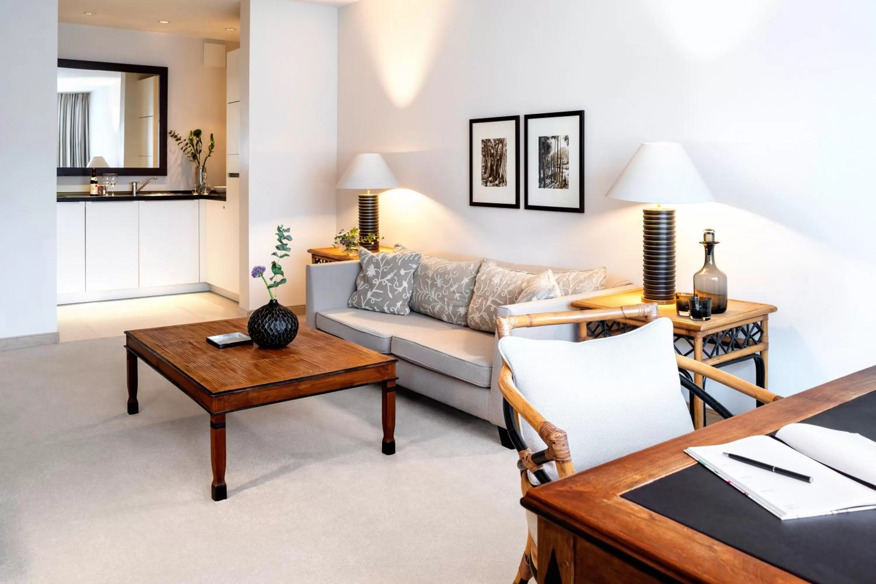 Kitchen or kitchenette in The Mandala Suites