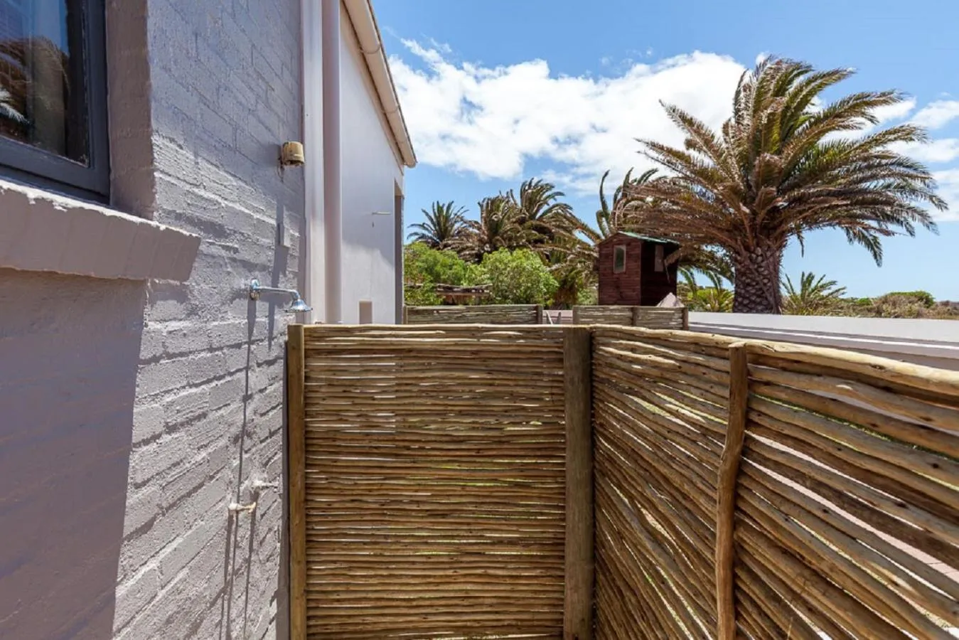 Shower in Blue Bay Lodge
