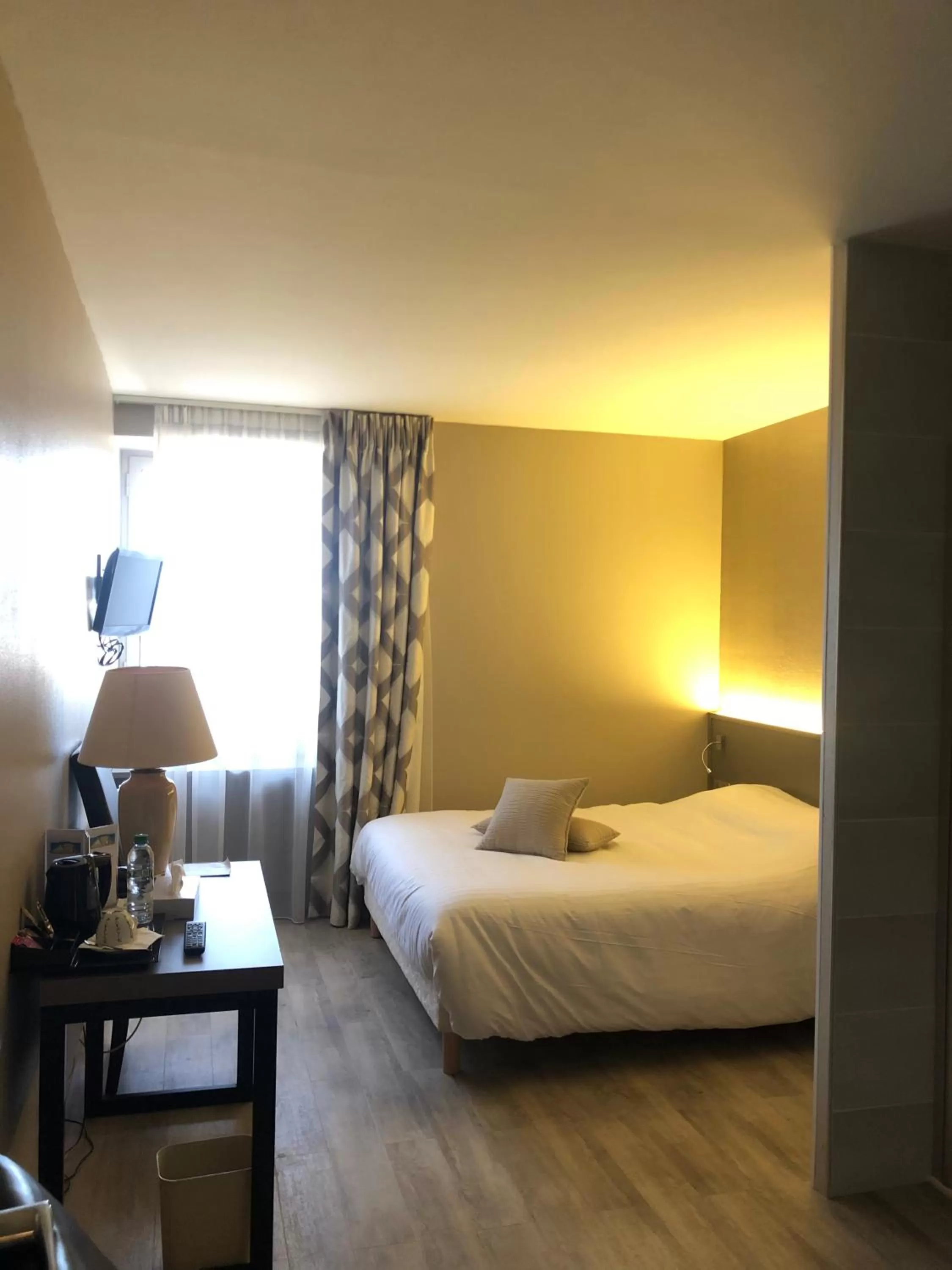 Double Room with Park View in Cit'Hotel LA PYRAMIDE