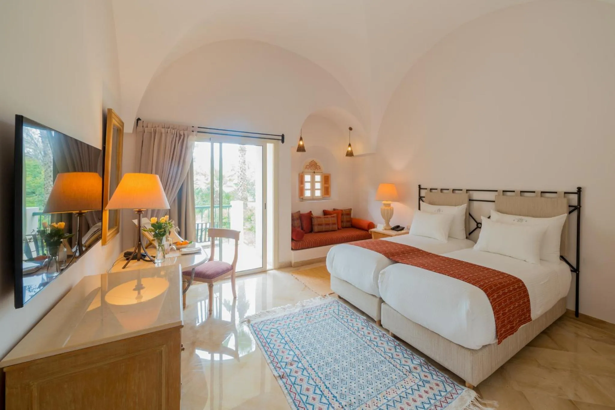 Bed in The Residence Tunis