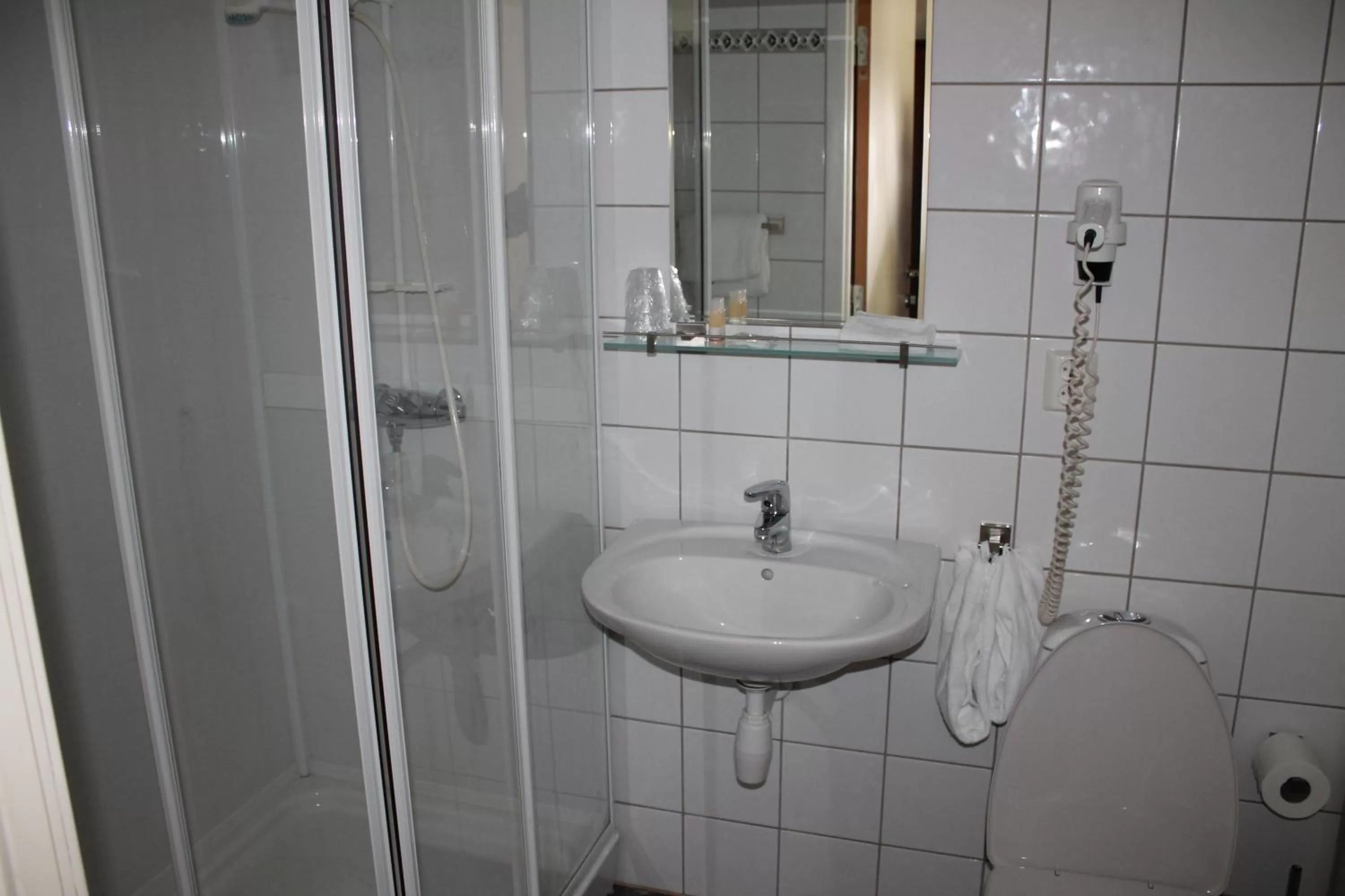 Bathroom in Kløver Hotel