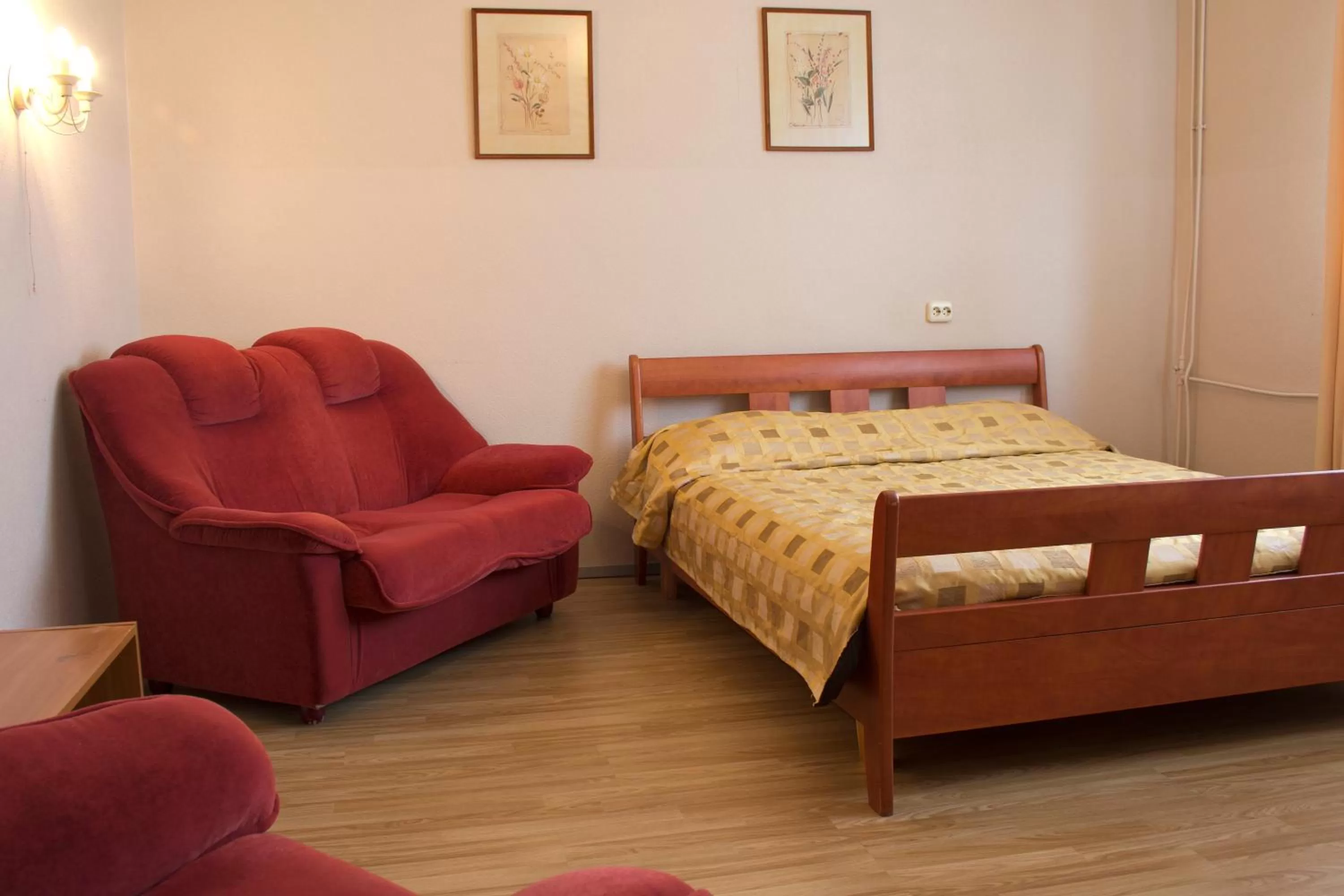 Bed in Lilleküla Hotel