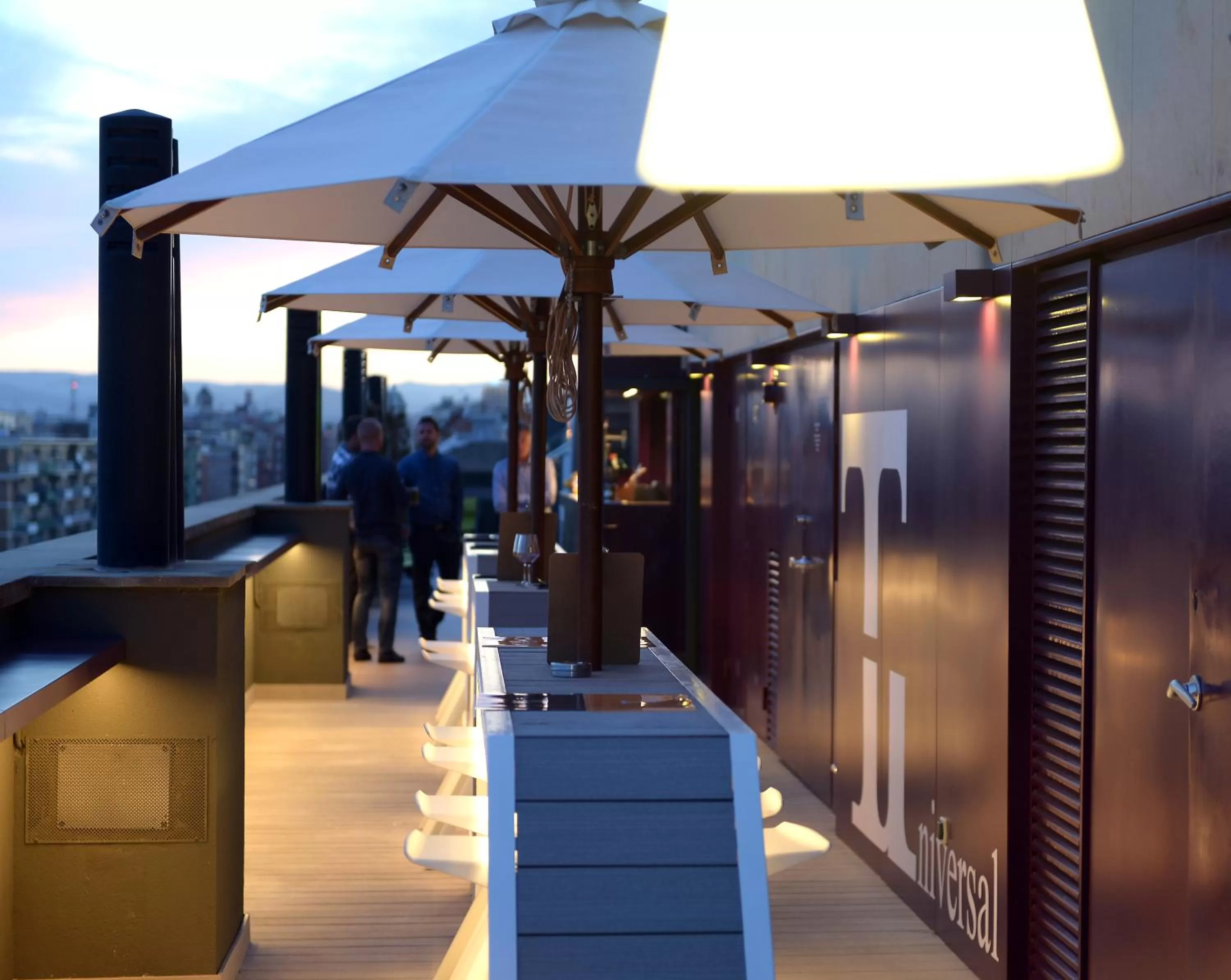 Balcony/Terrace in Hotel Barcelona Universal