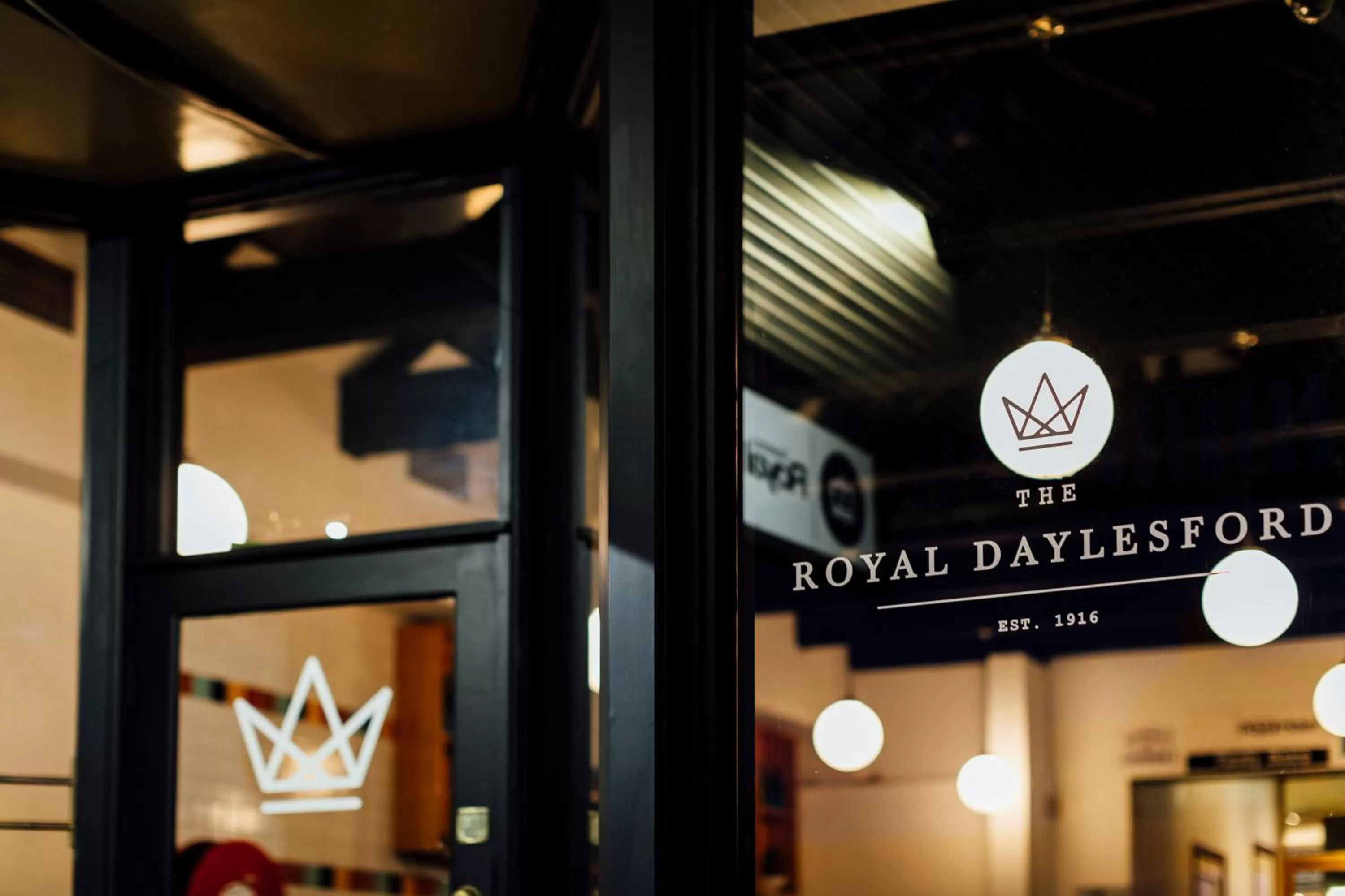 Facade/entrance in The Royal Daylesford Hotel