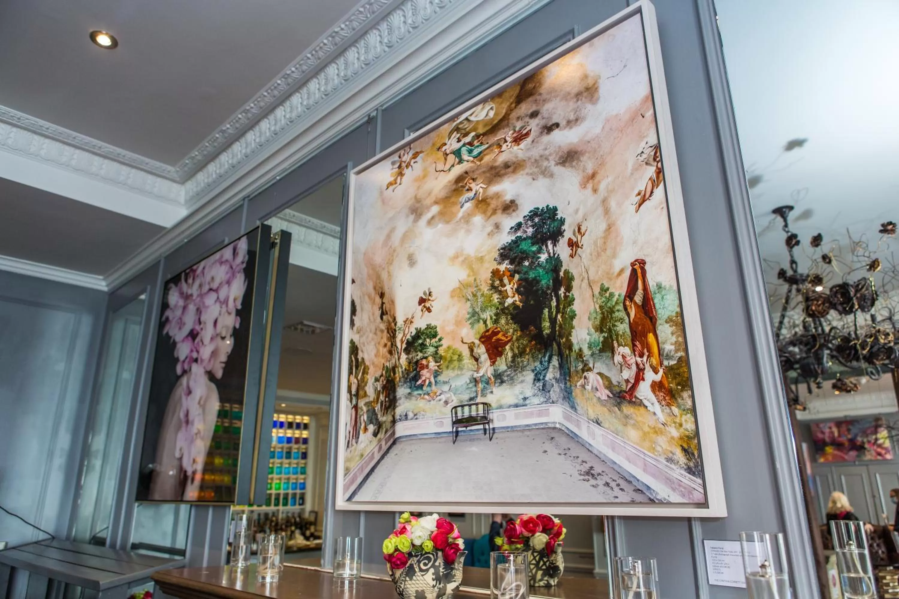 Lobby or reception in The Exhibitionist Hotel