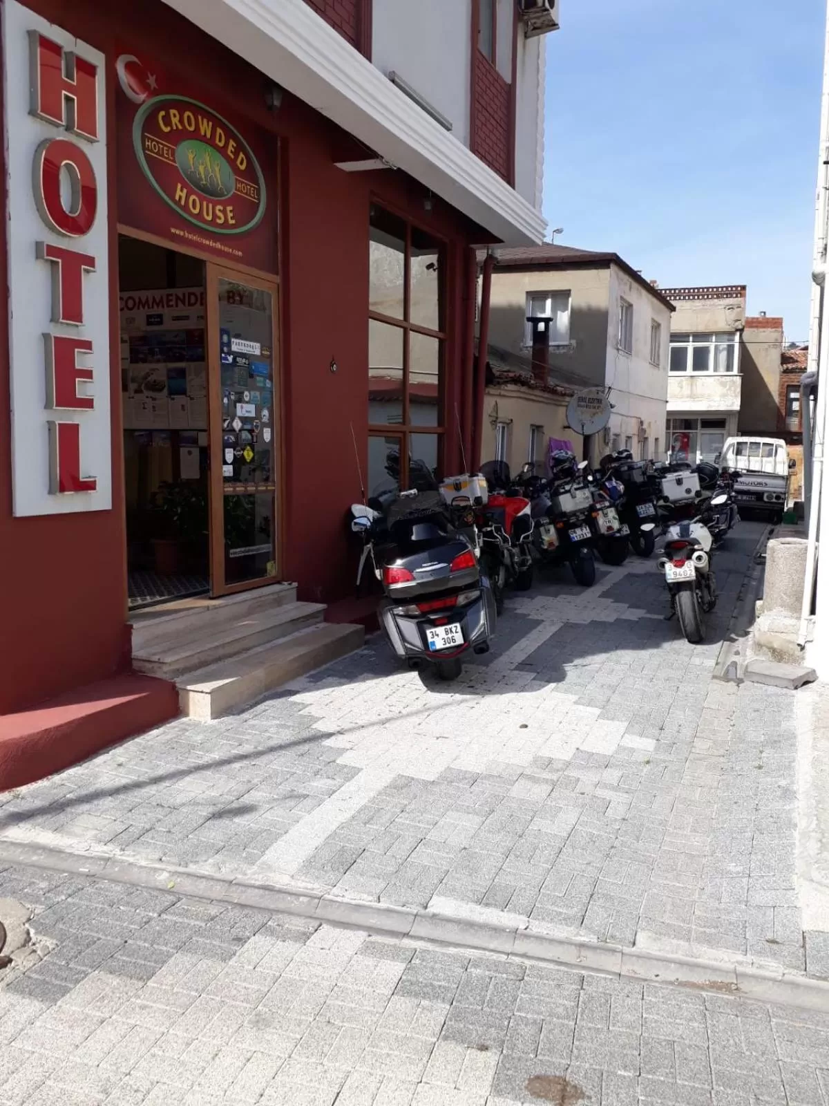 Property building in Hotel Crowded House