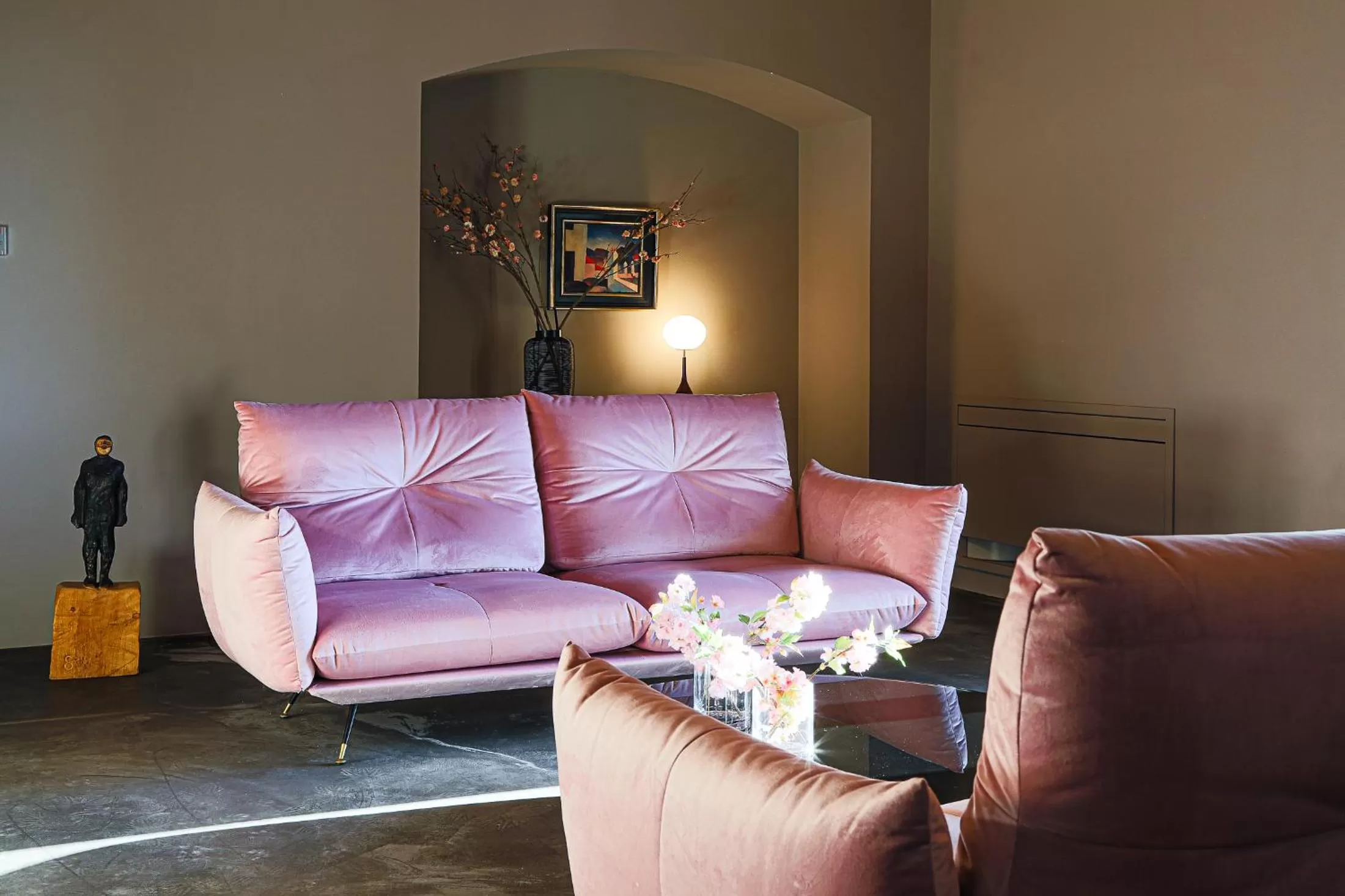 Living room in Sa Suites