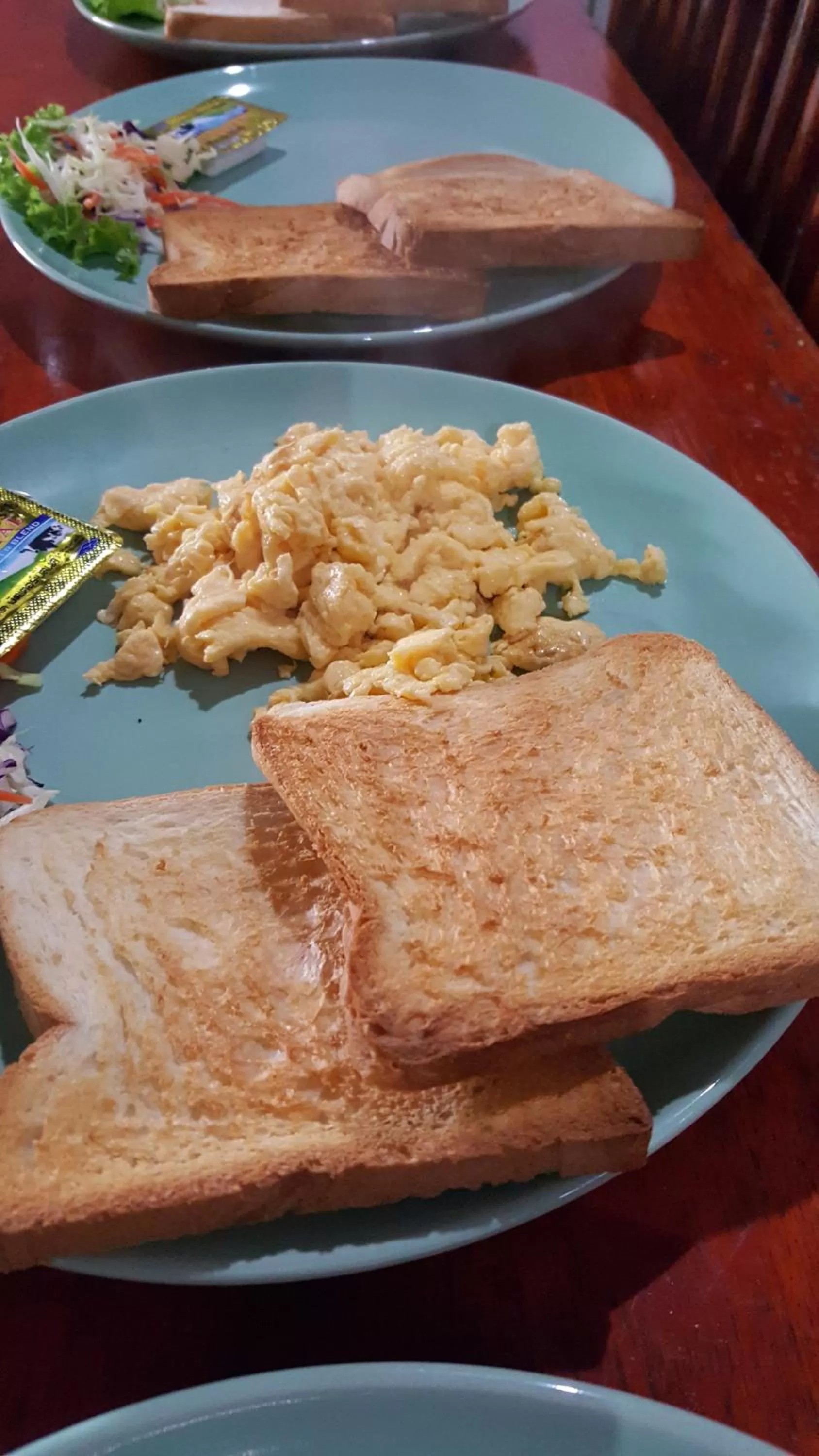 Continental breakfast in Khao Sok Jungle Huts Resort