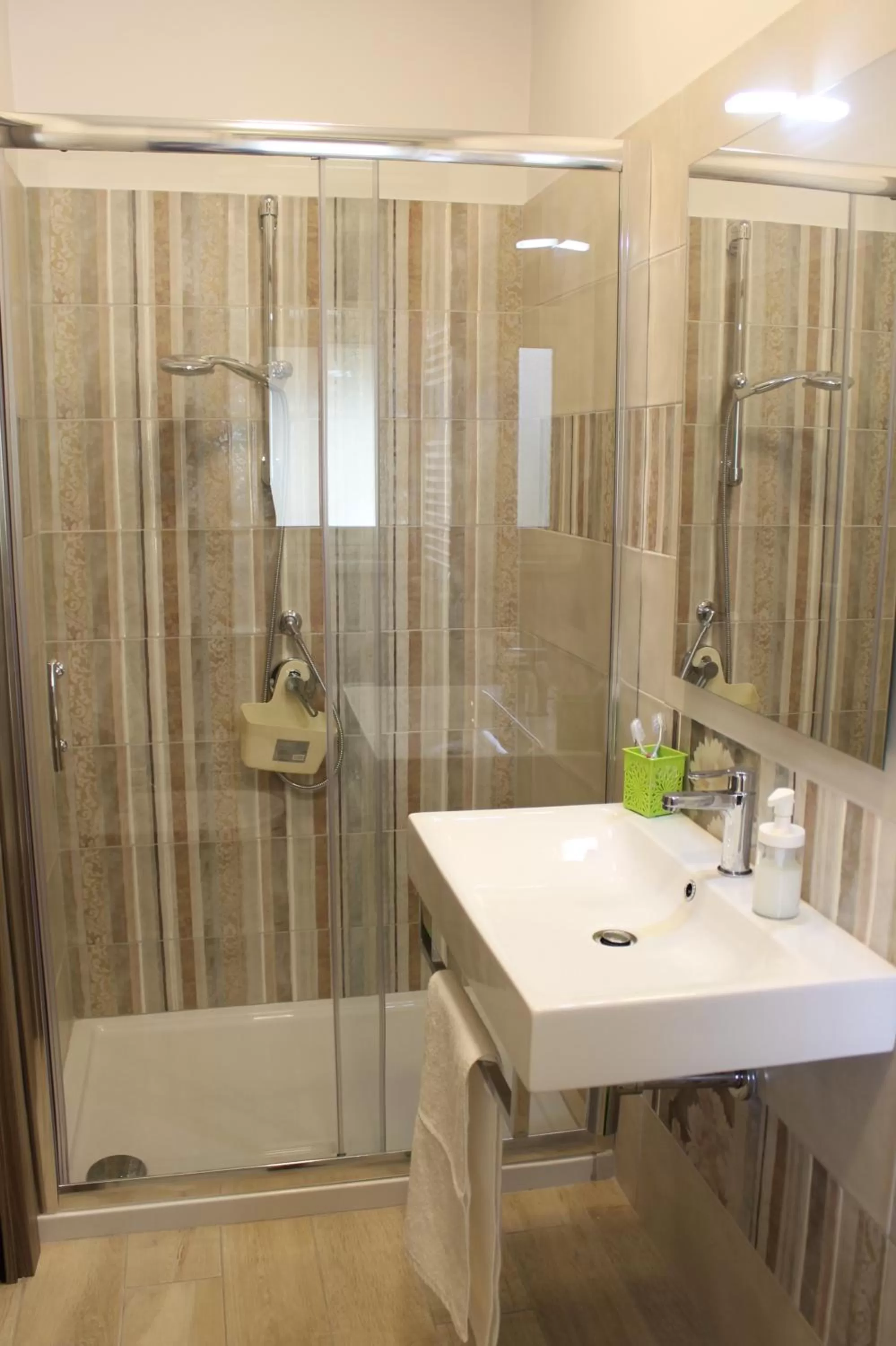 Shower in b&b Appiddaveru