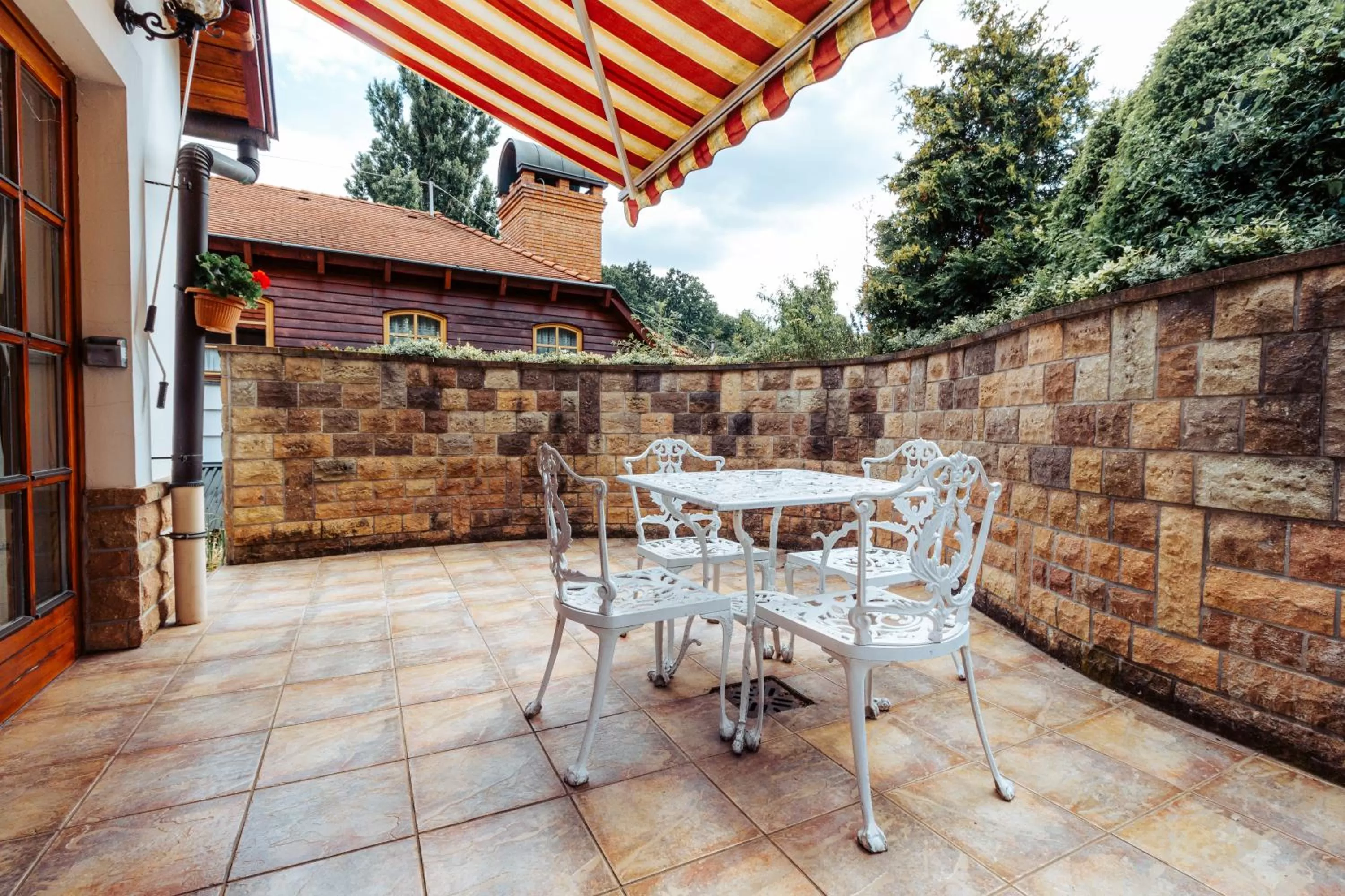 Balcony/Terrace in Kulacs Csarda Panzio