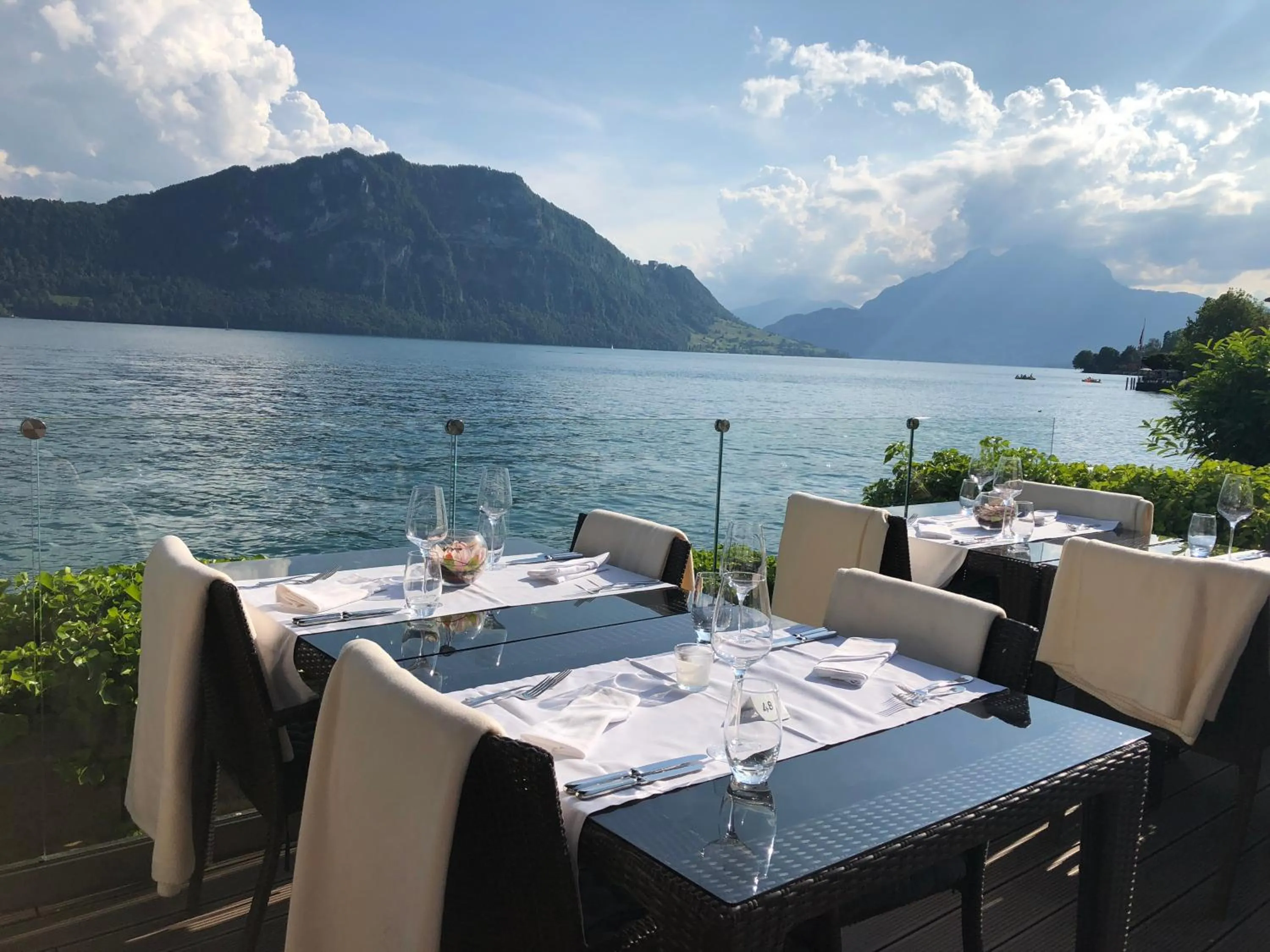 Restaurant/places to eat in Post Hotel Weggis