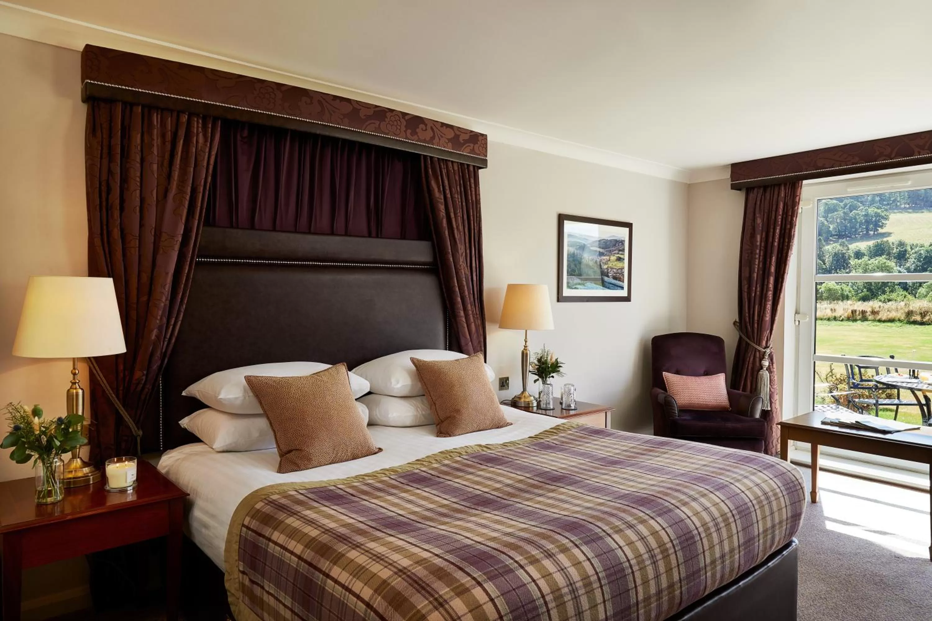 Bedroom, Bed in Macdonald Cardrona Hotel, Golf & Spa