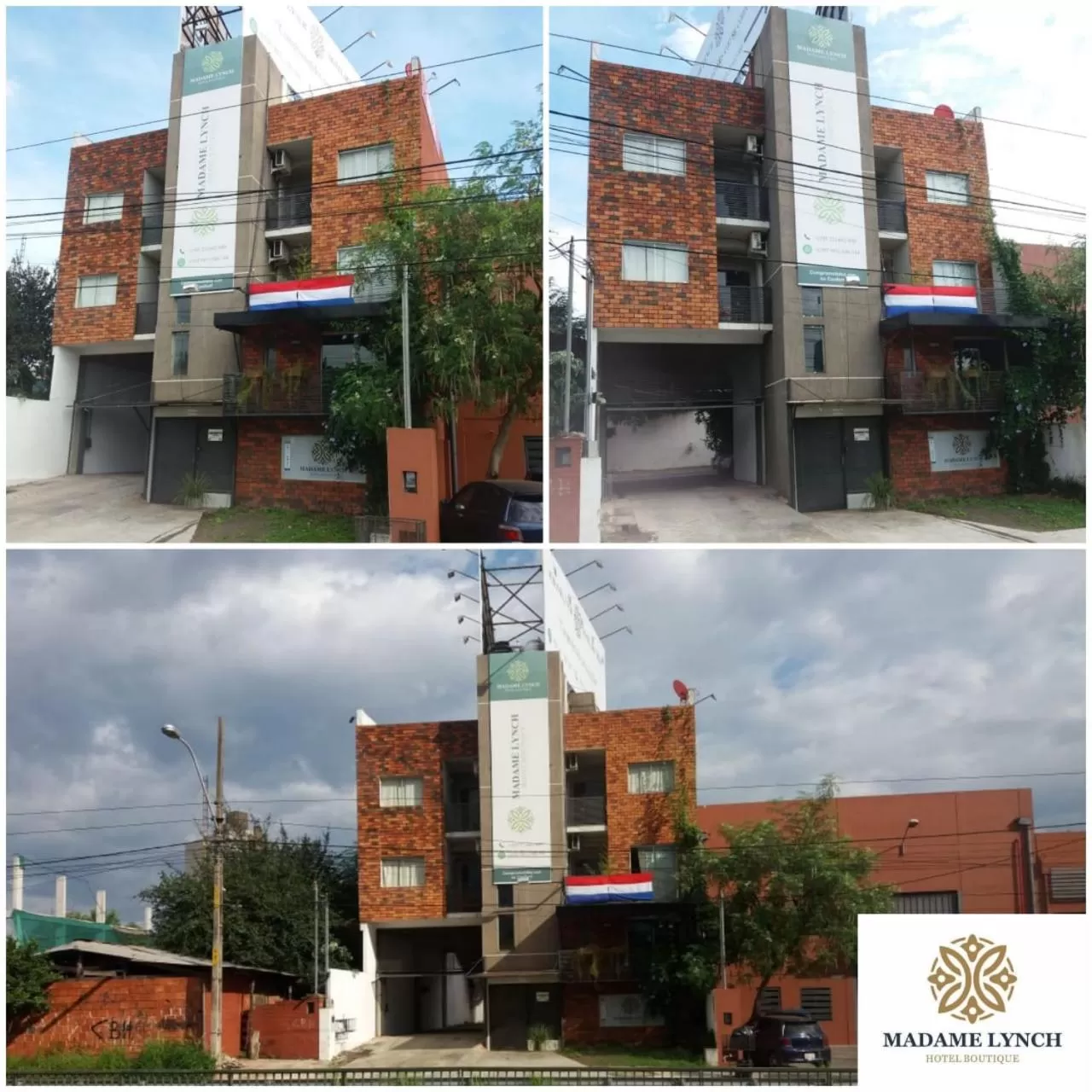 Property building in Madame Lynch Hotel Asuncion