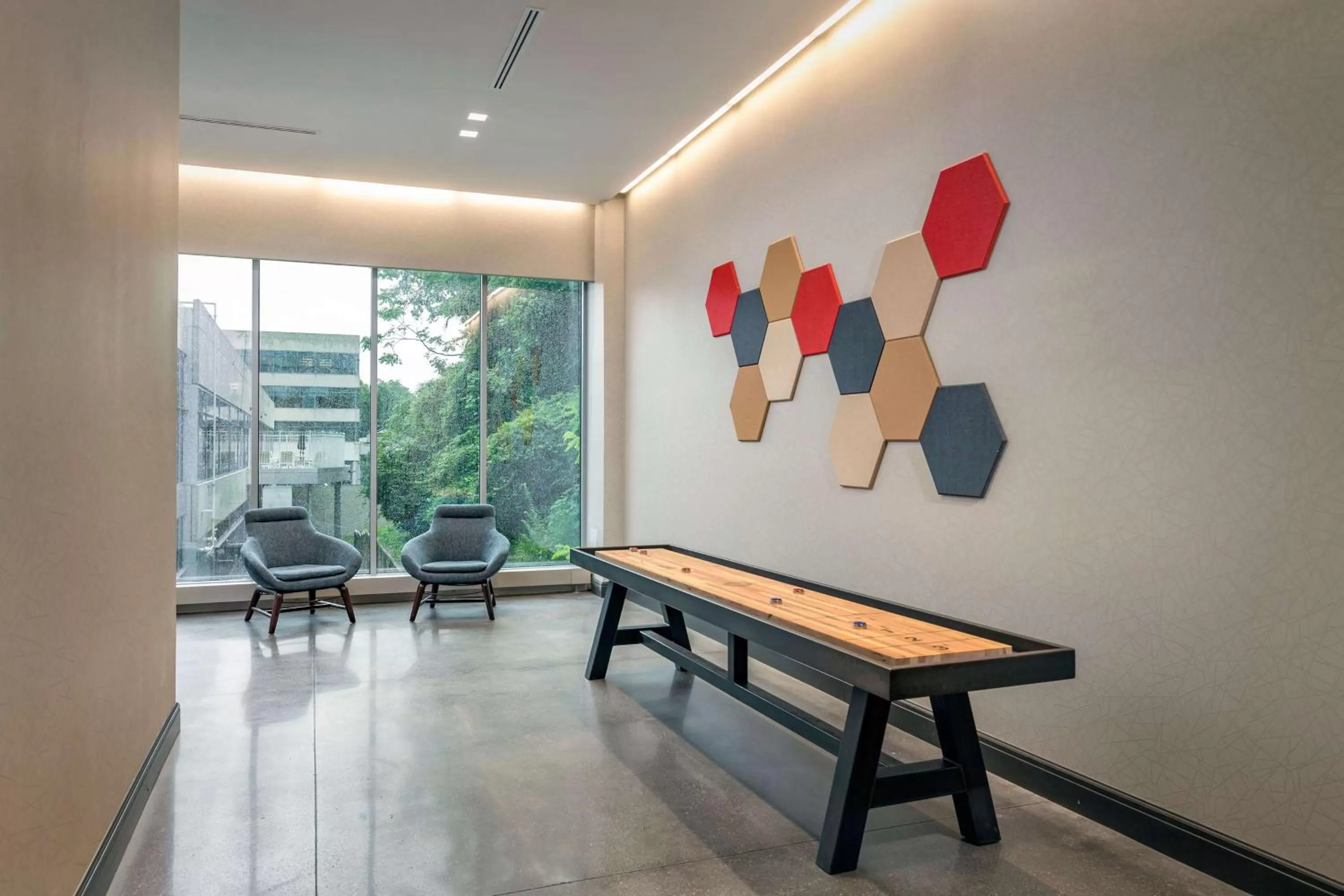 Game Room in The Summit Hotel