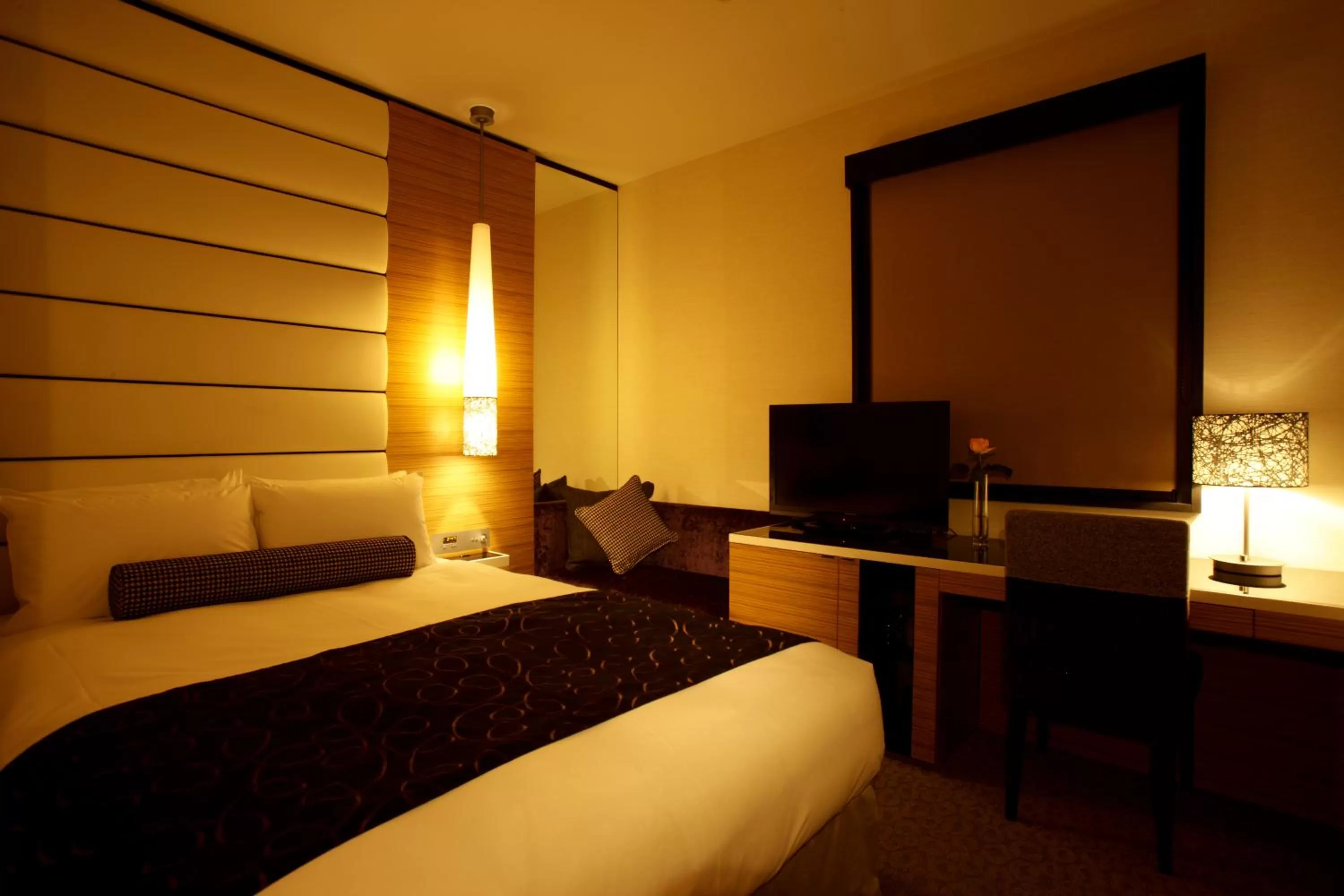 Photo of the whole room, Bed in Hotel Trusty Osaka Abeno