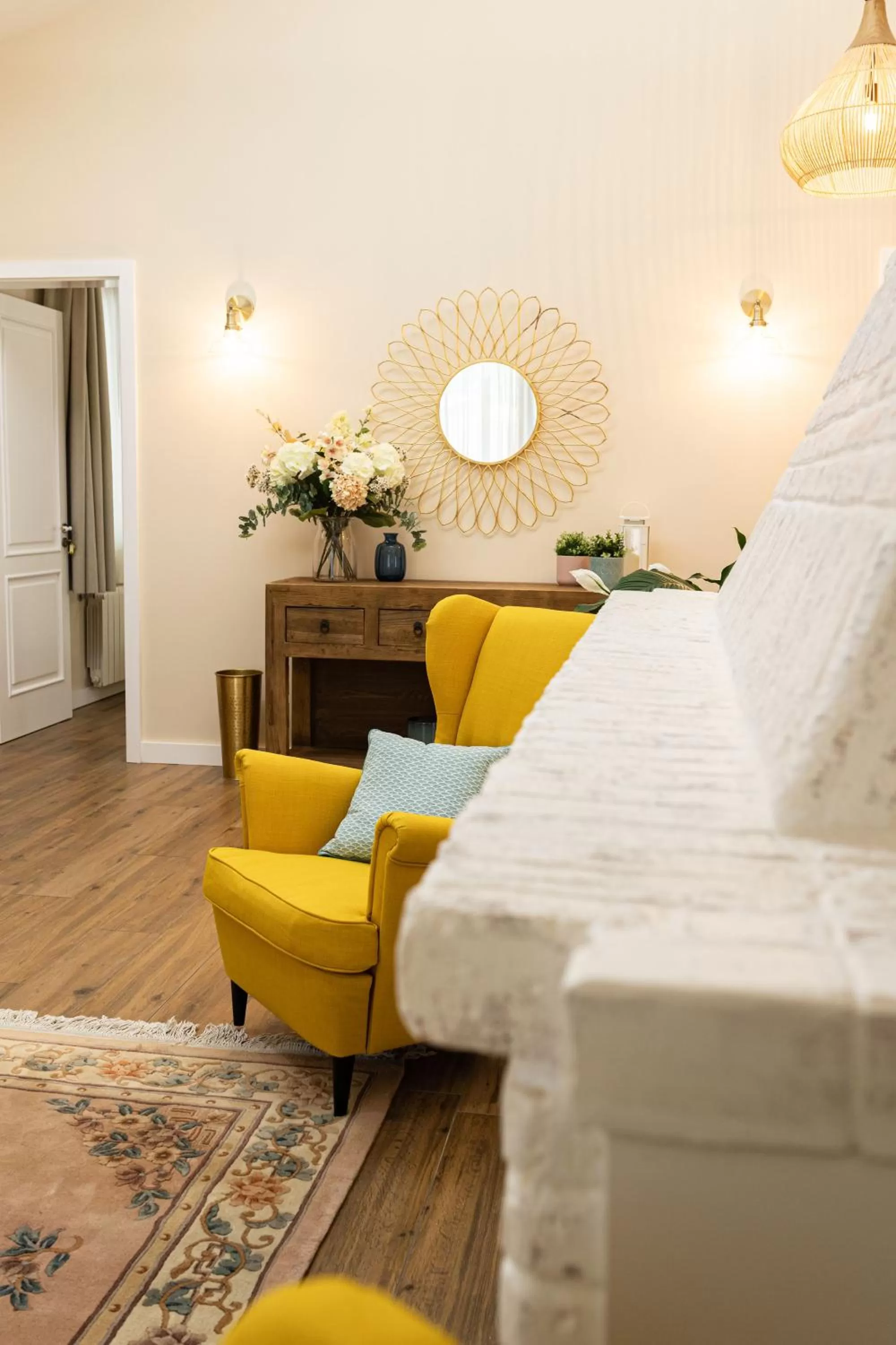 Living room in Hotel Rural Ohana