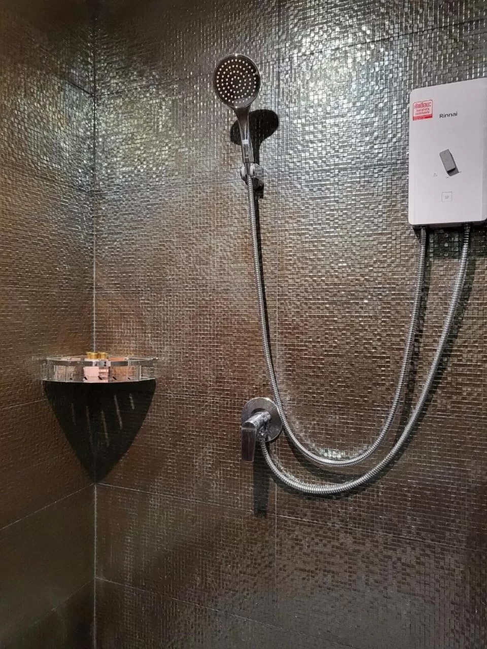 Shower in S3 Huahin Hotel