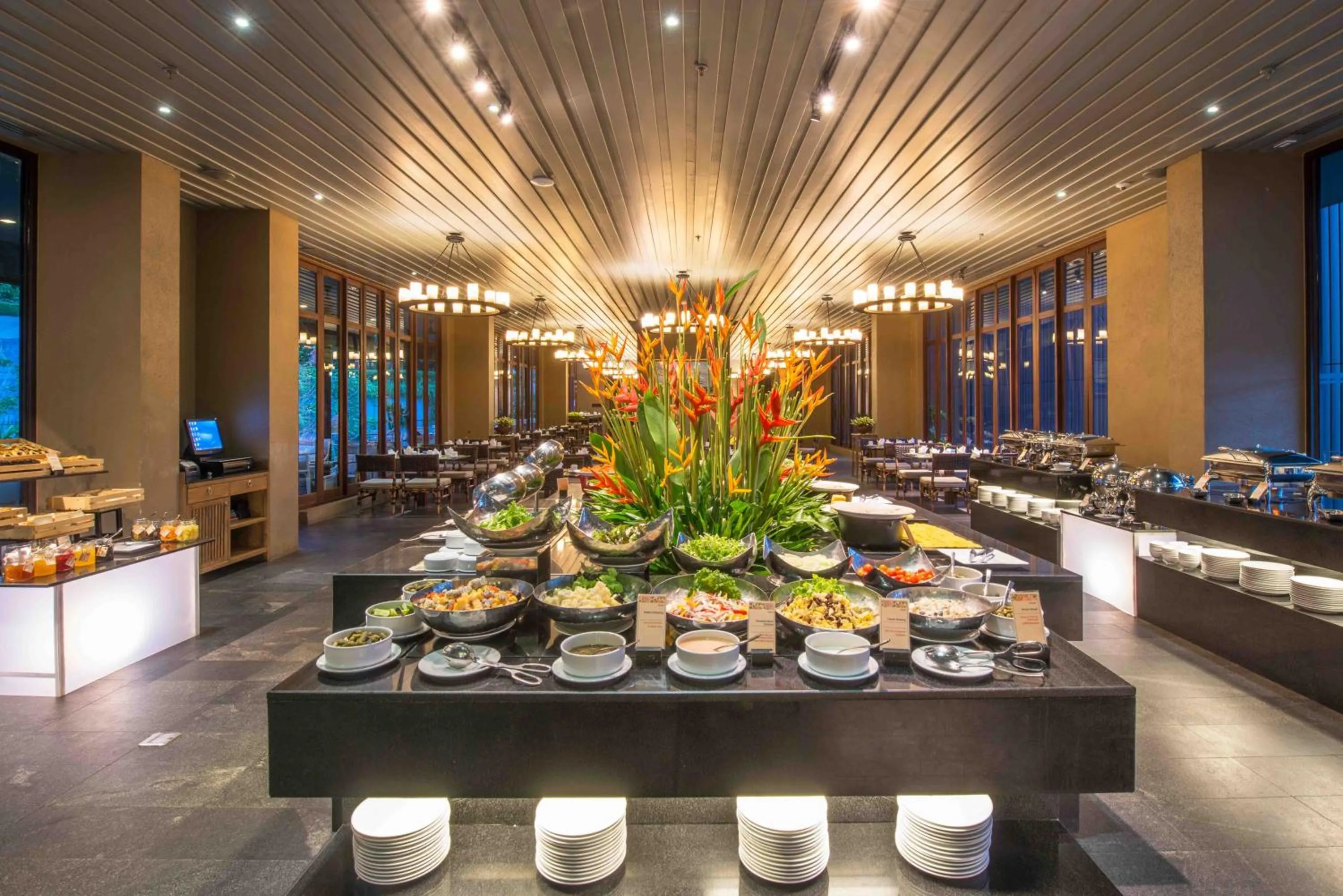 Buffet breakfast in SUNSURI PHUKET, Nai Harn Beach