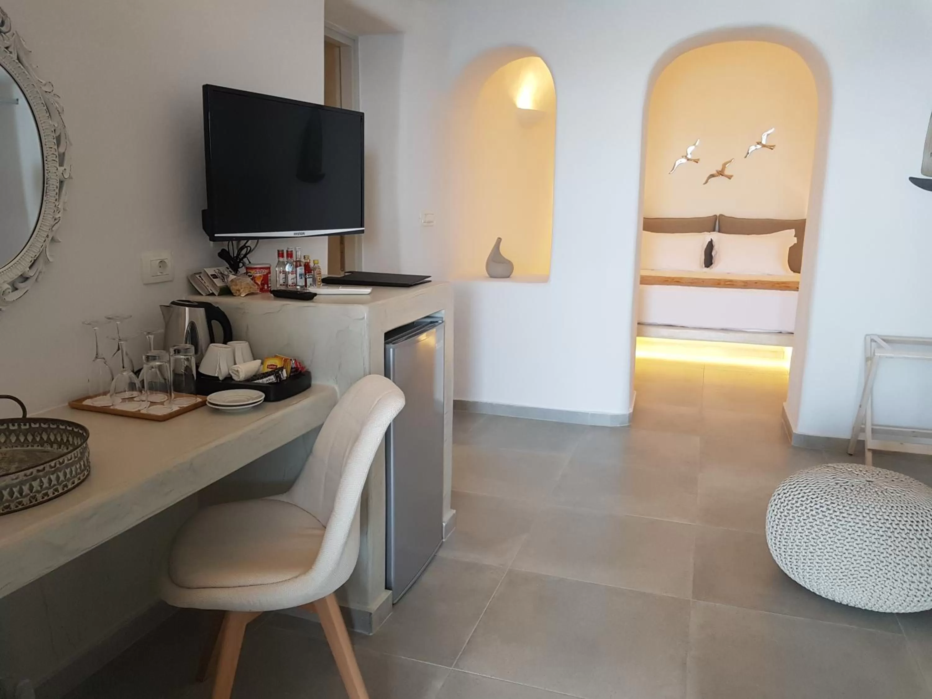 Bedroom in Adamant Suites