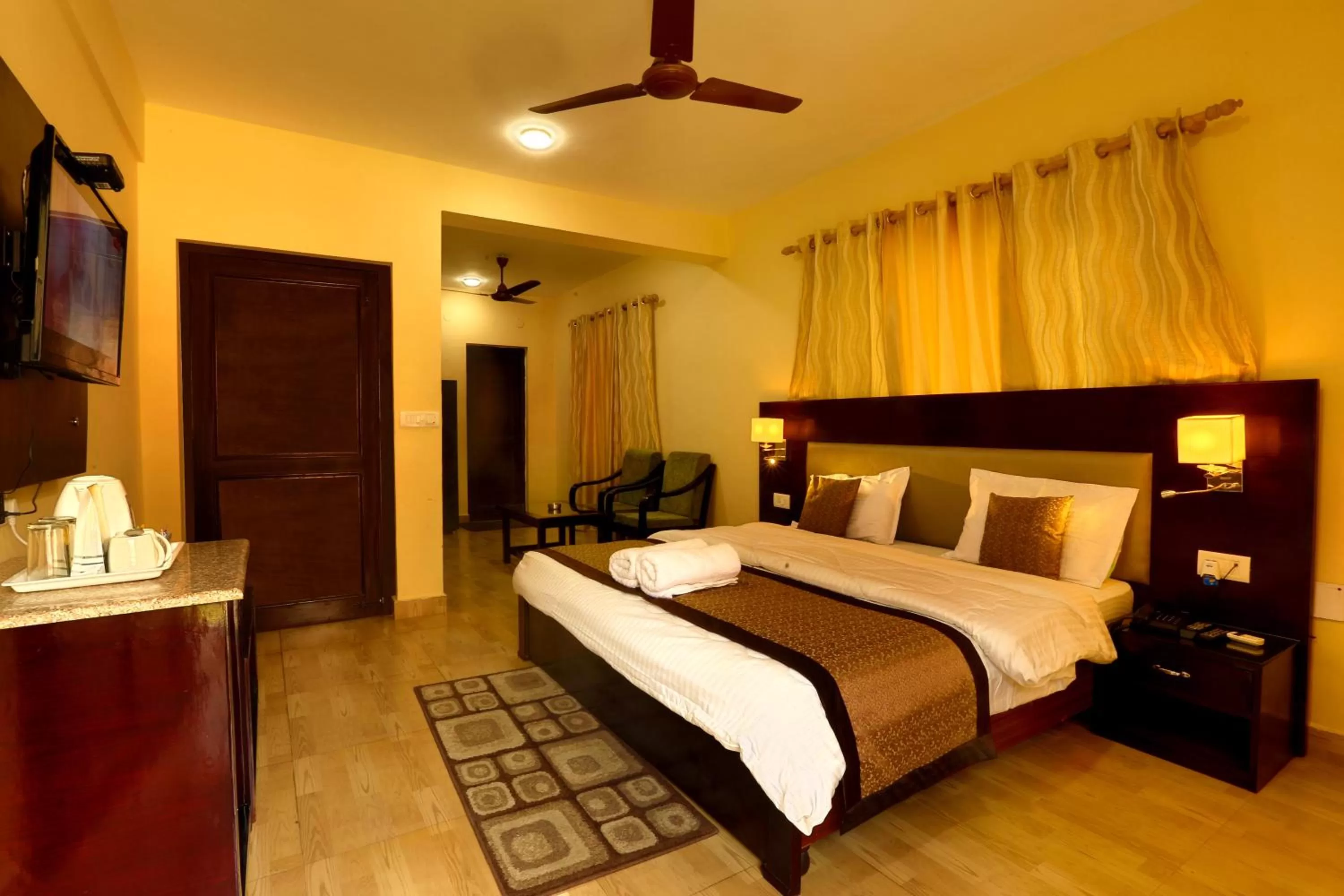 TV and multimedia, Bed in Kunwar Residency