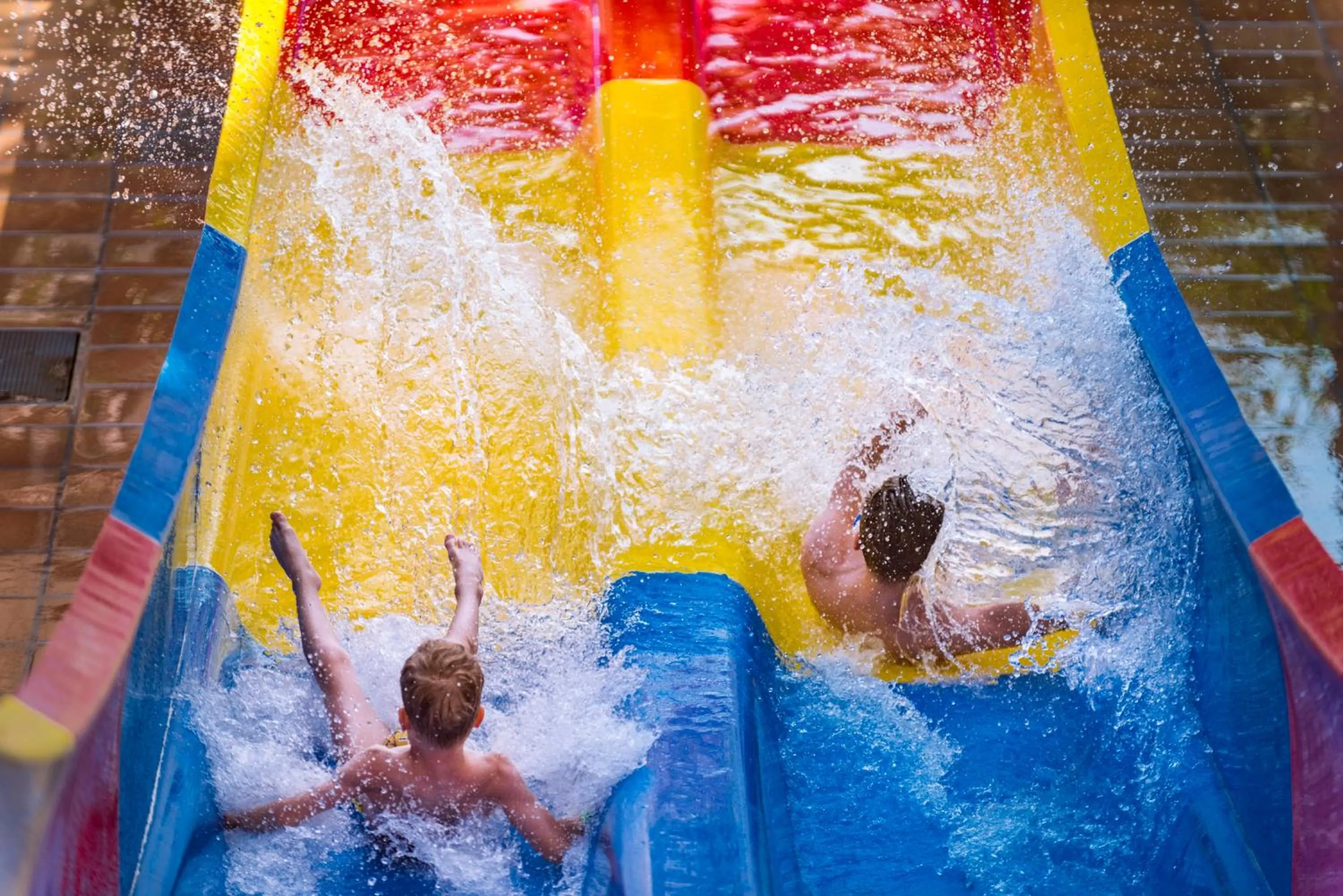 Aqua park in Hotel Oasis Park Splash