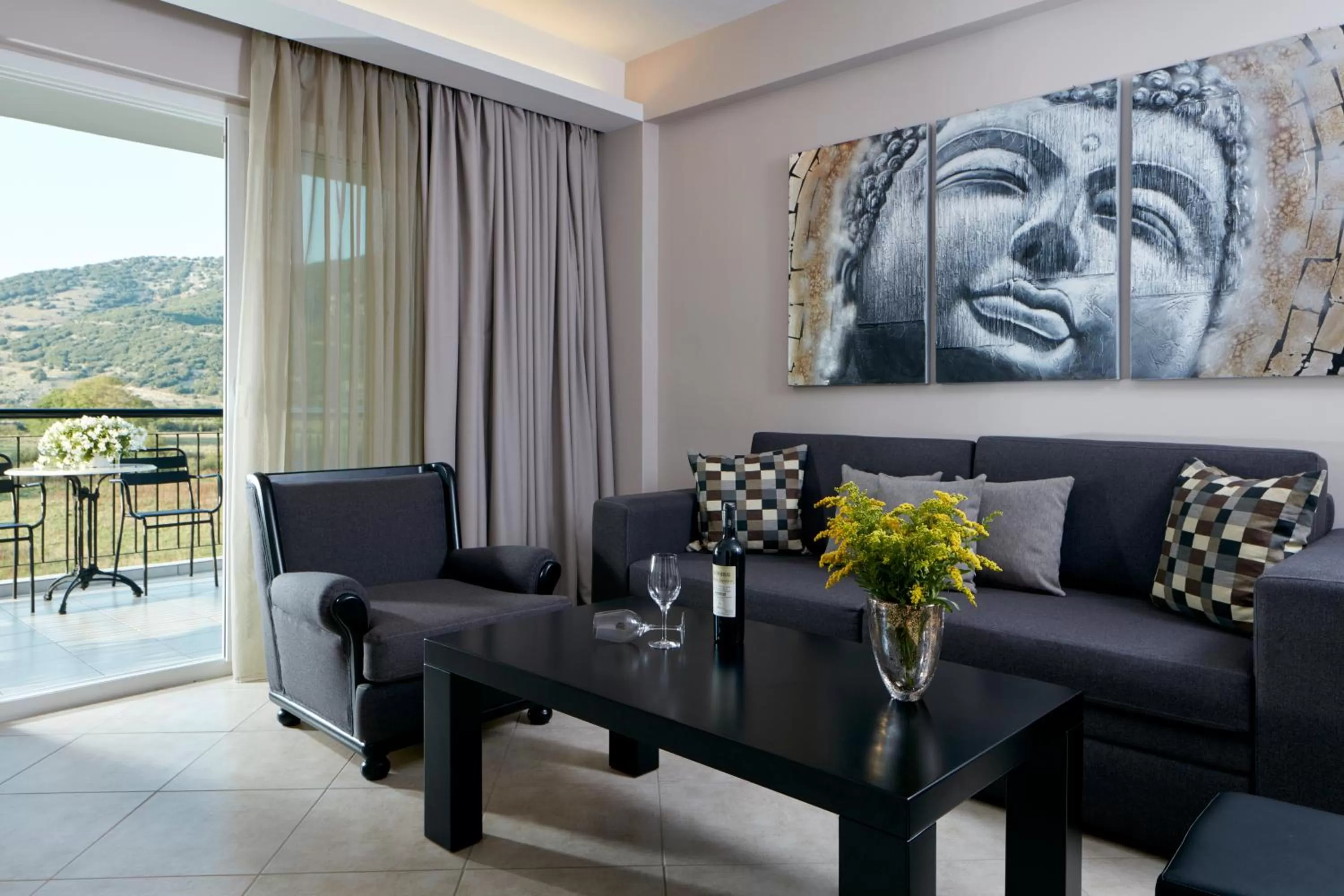 Balcony/Terrace in Aar Hotel & Spa Ioannina