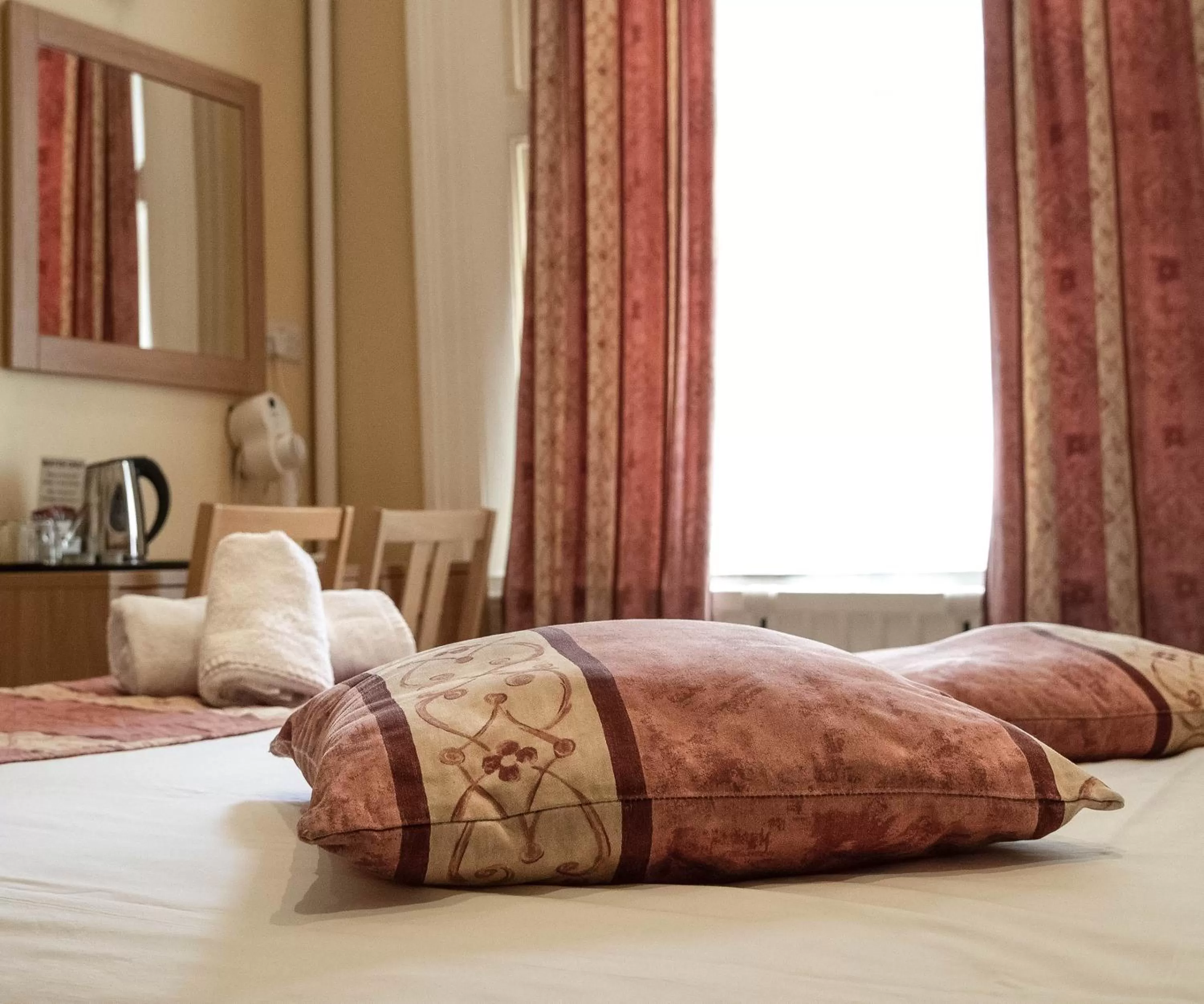 Bed in Dolphin Hotel