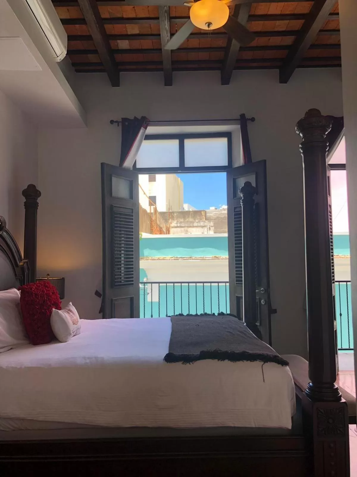 Bed in La Terraza de San Juan