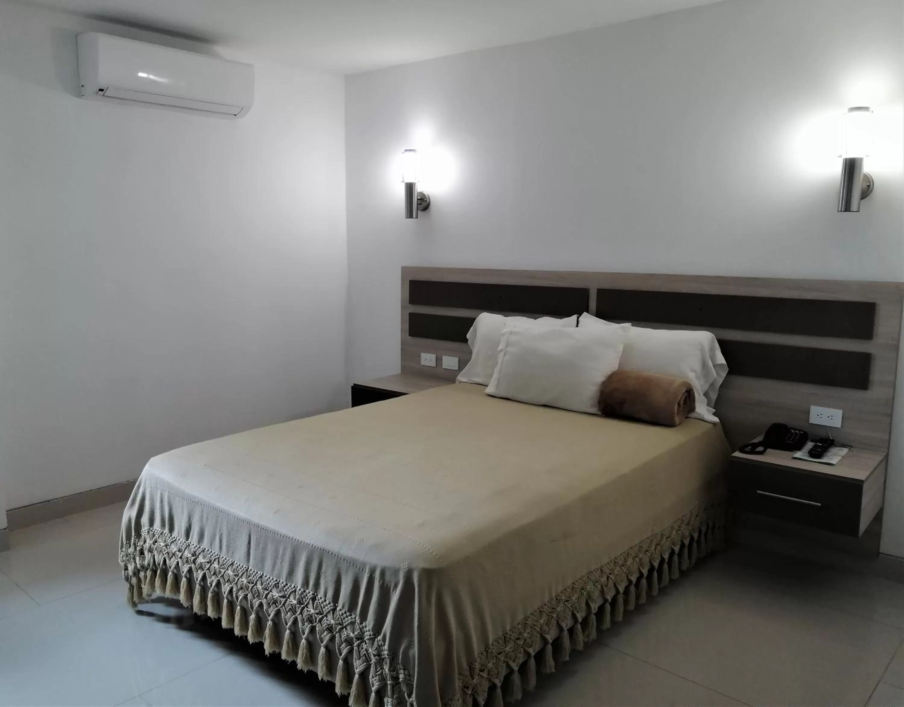 Bed in Hotel Panorama