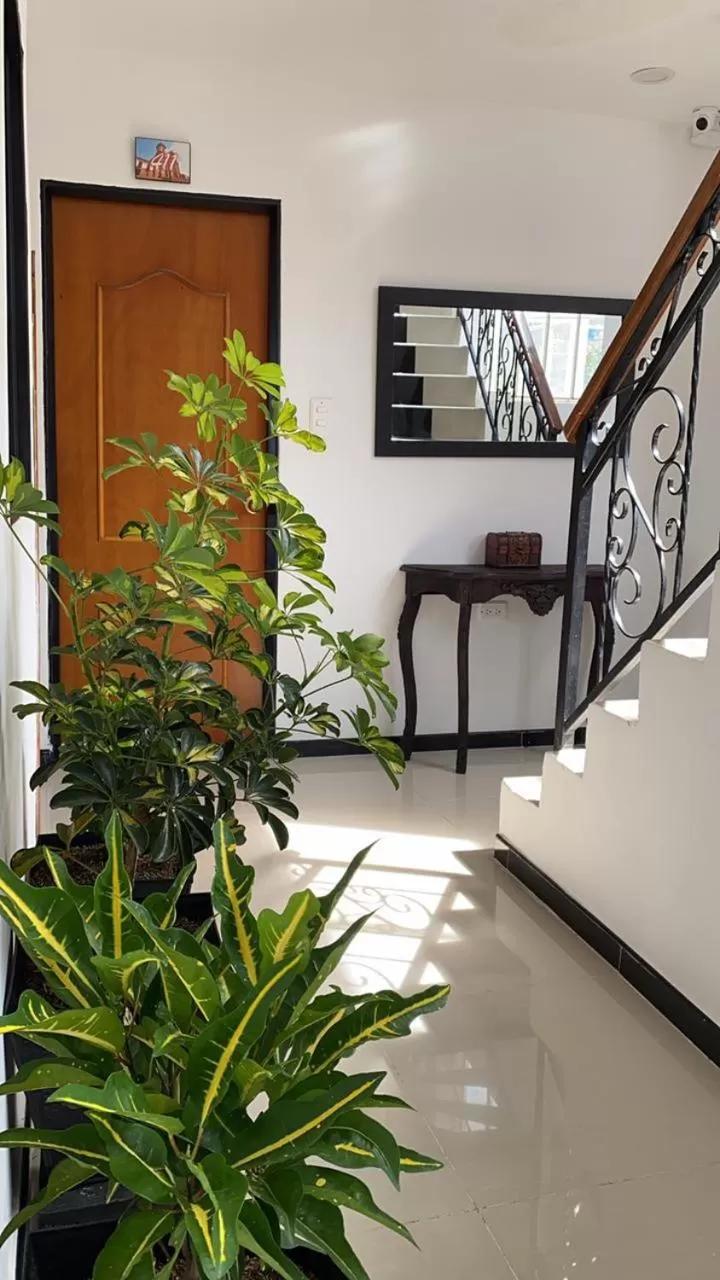 Lobby or reception in Hotel Mirador de Santa Bárbara