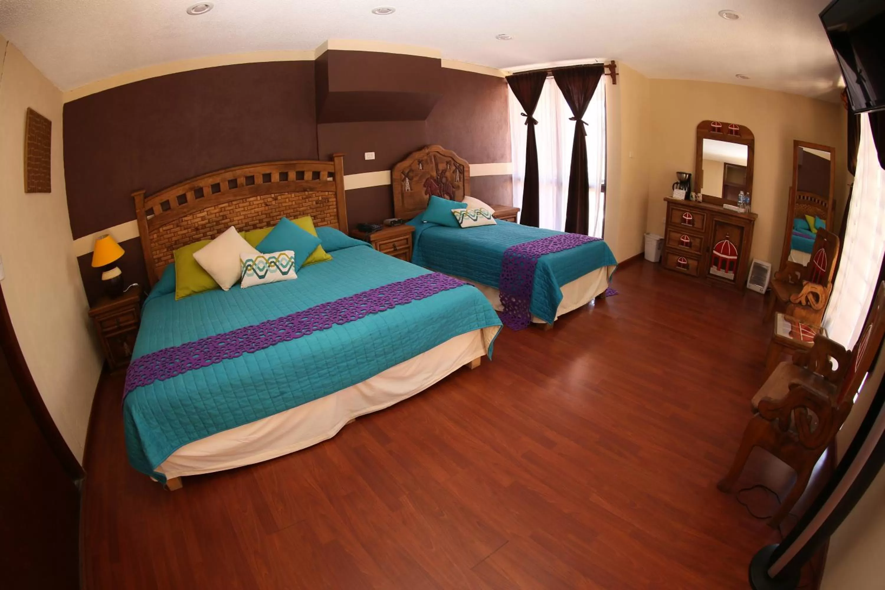 Bed in Hotel Chocolate Tradicional