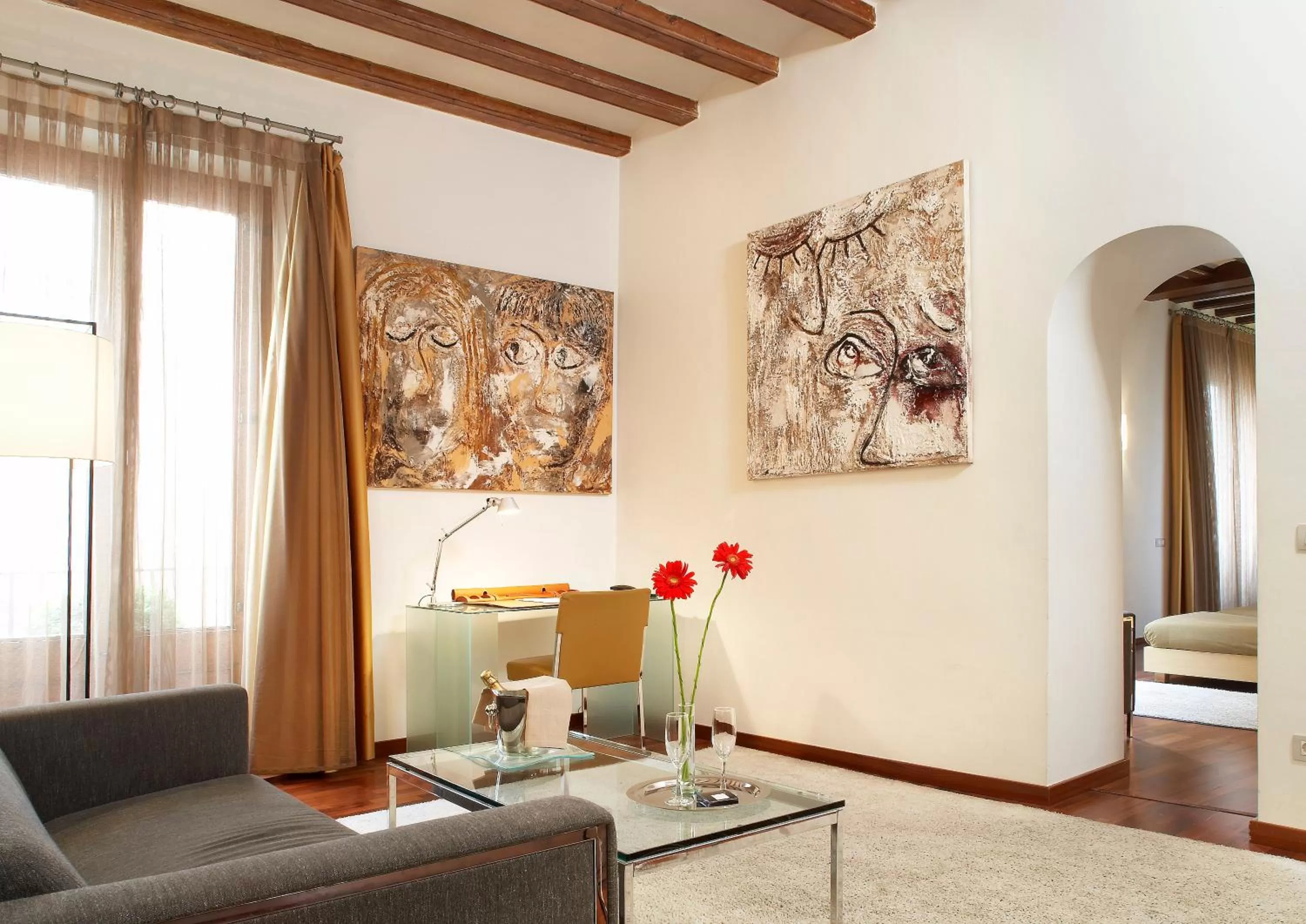 Living room in Mercer House Bòria BCN