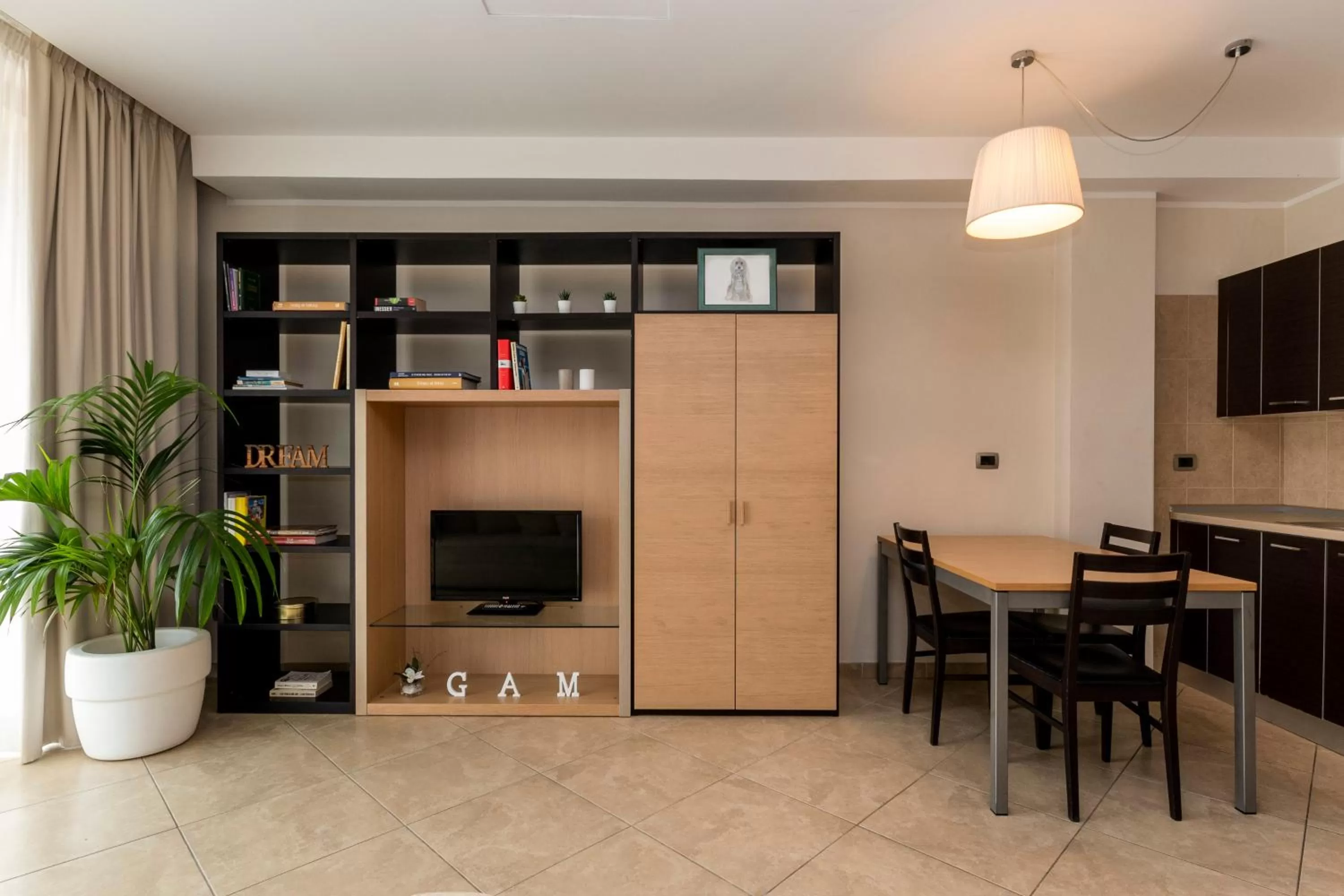 Kitchen or kitchenette in ApartHotel Anghel