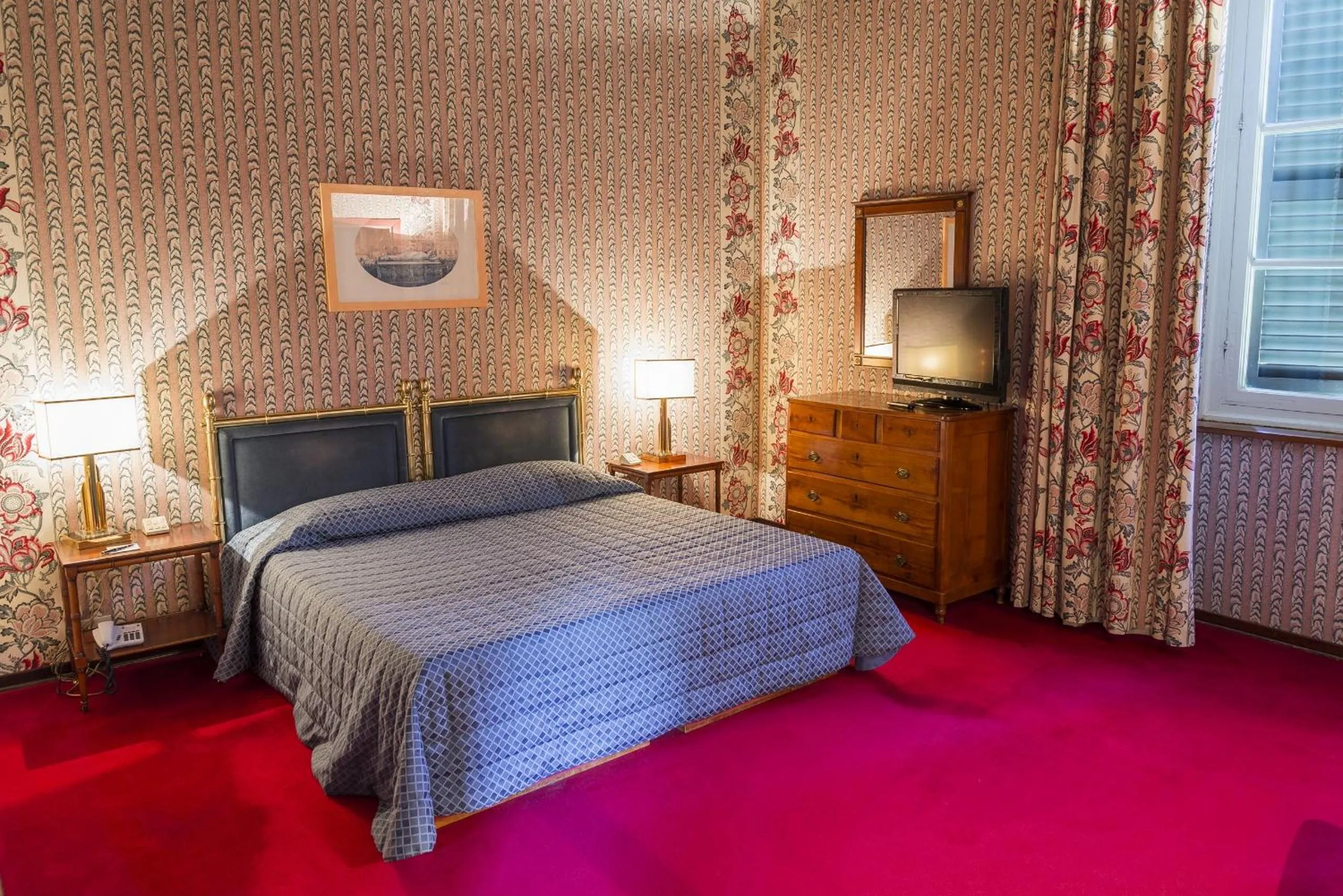 Bed in Hotel Villa La Principessa